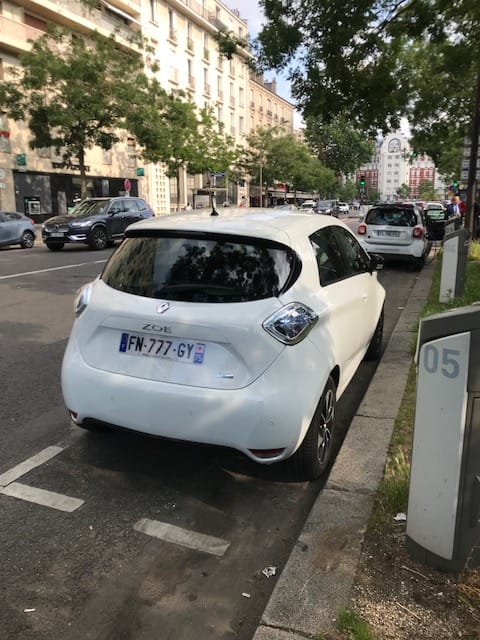 Renault ZOE R110-intens avec GPS