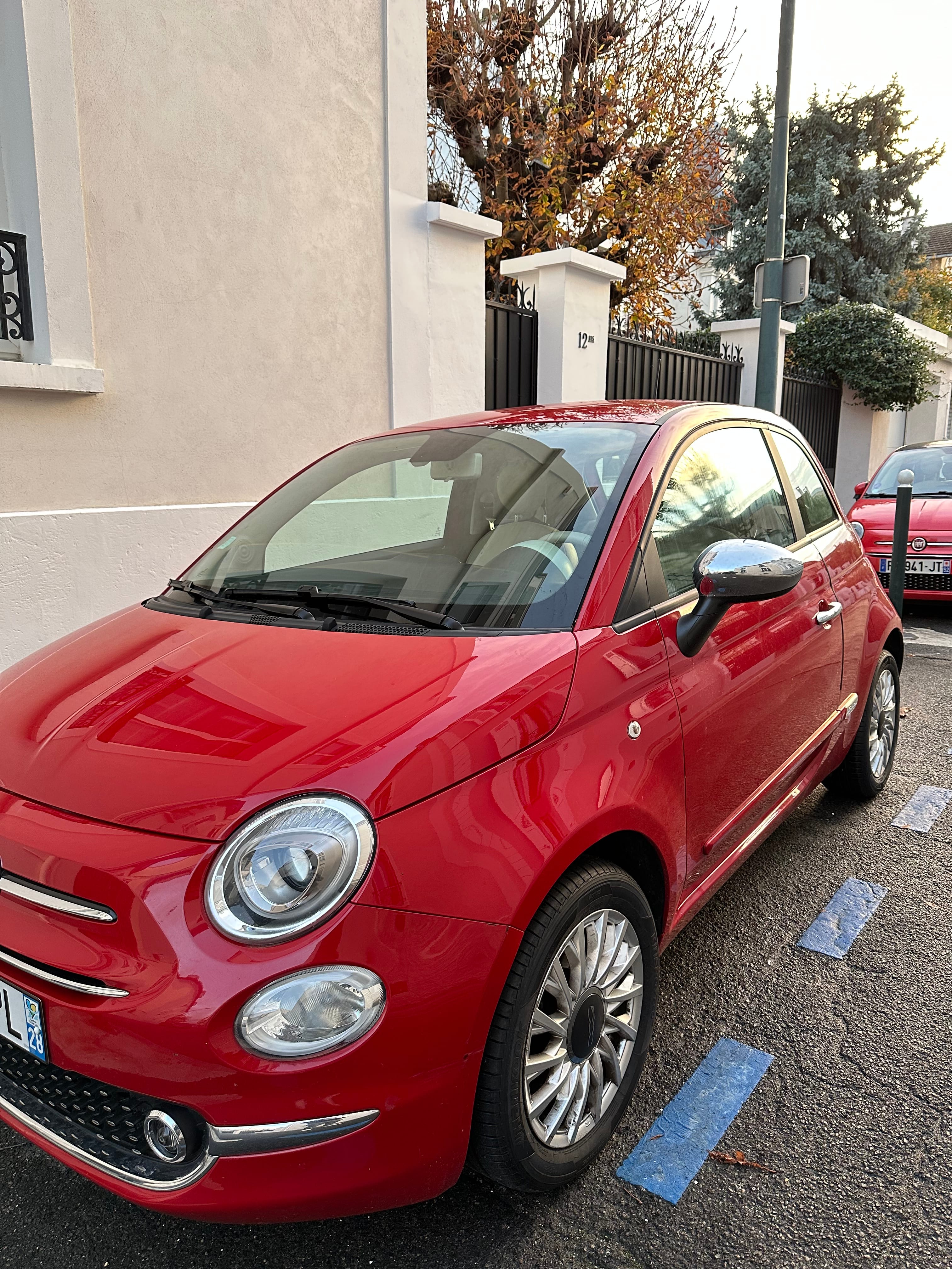 Fiat 500 Hybride, 2020, Essence 95 / Électrique (hybride)