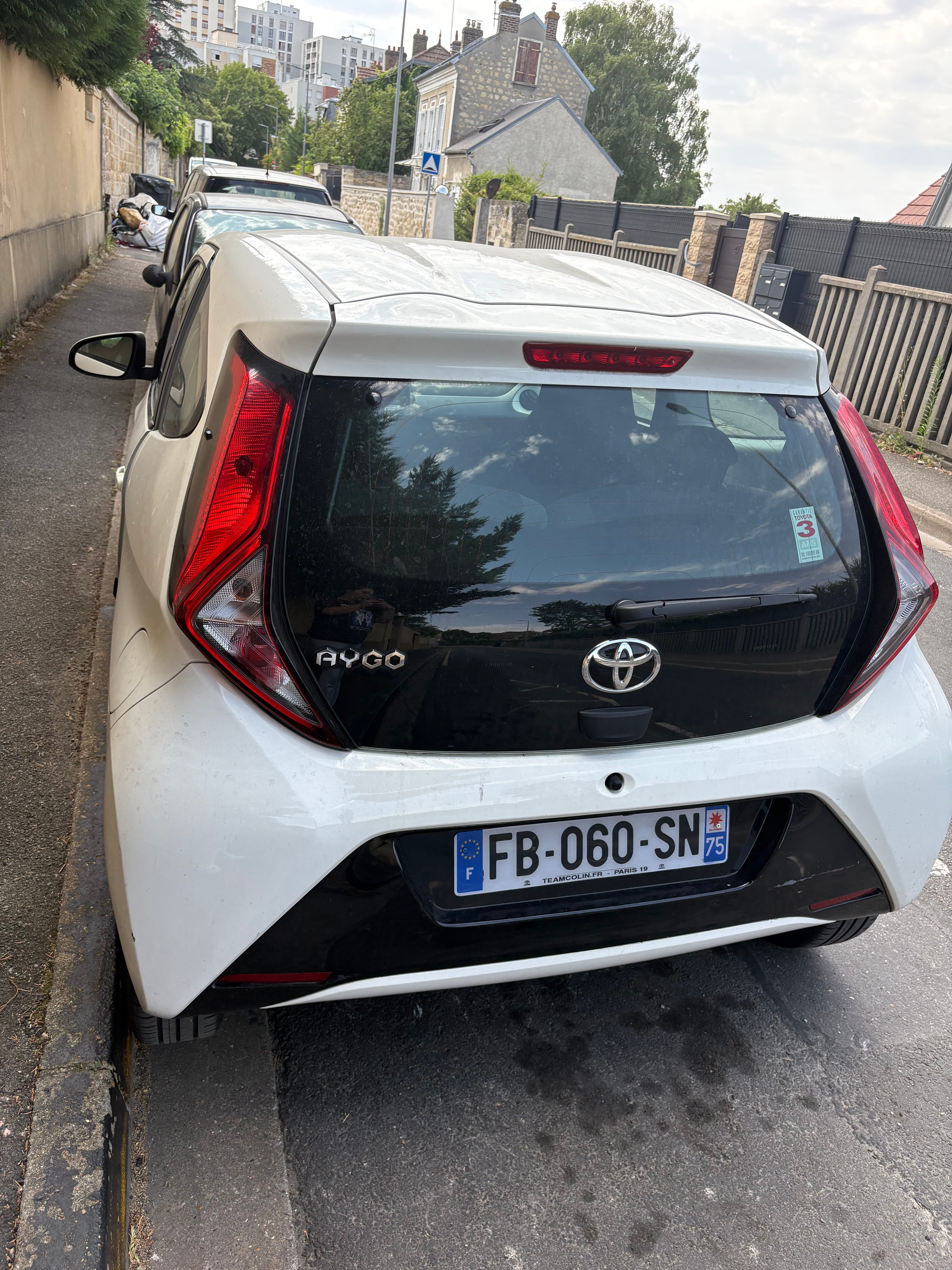 Toyota Aygo avec Caméra de recul
