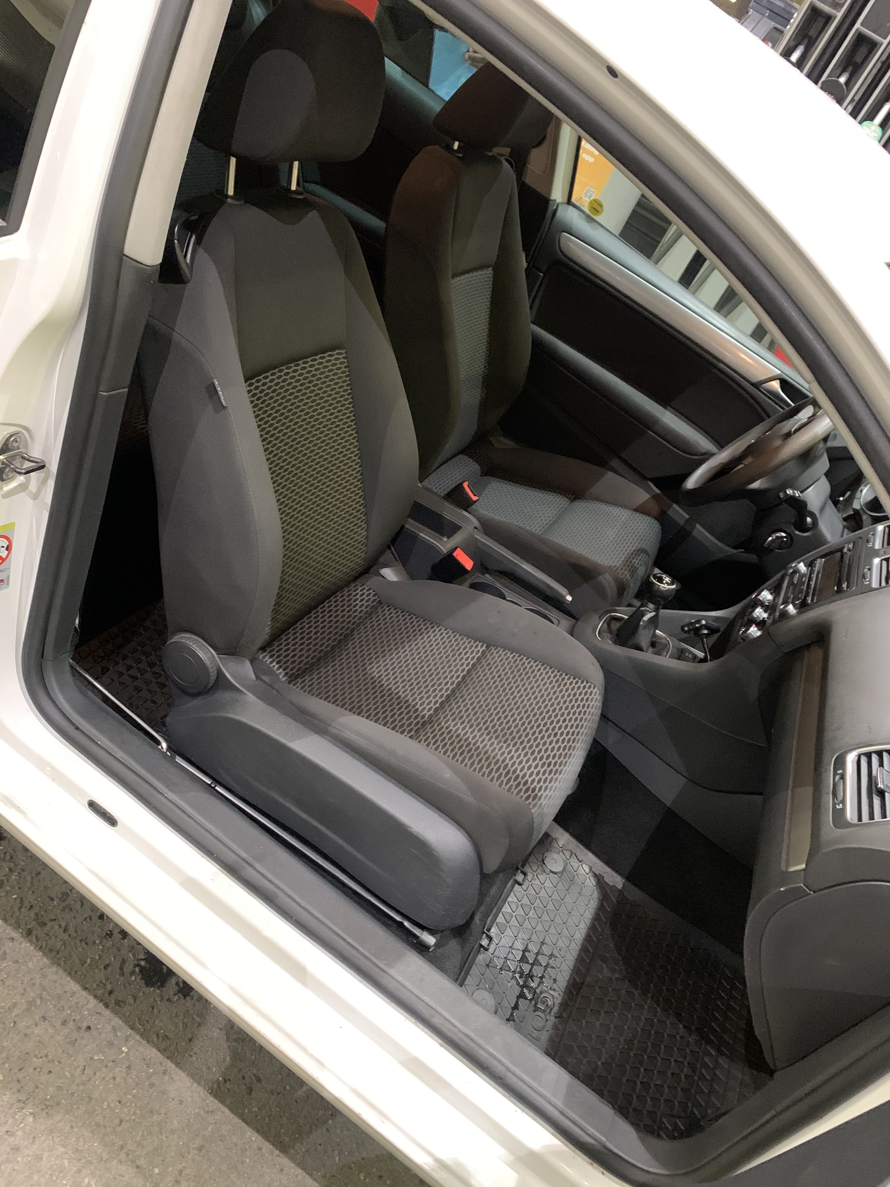 Volkswagen Golf med Vinterdekk