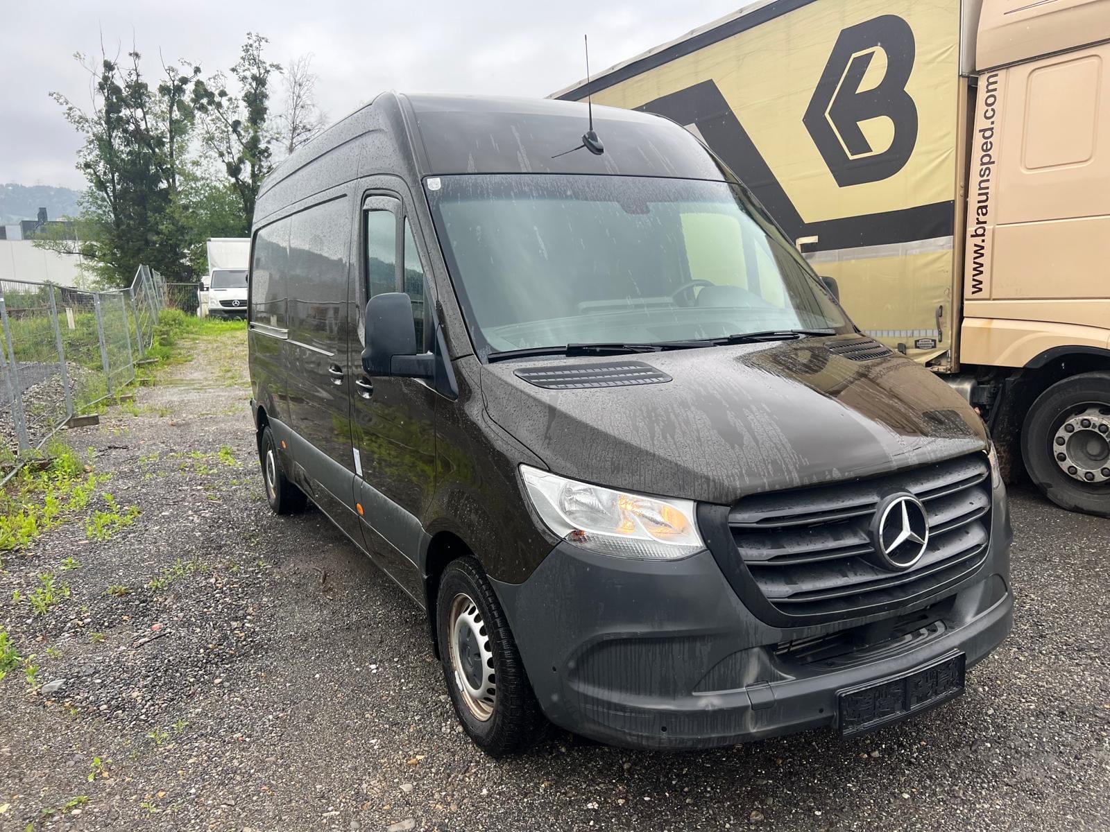 Mercedes-Benz Sprinter mit Navigationsgerät