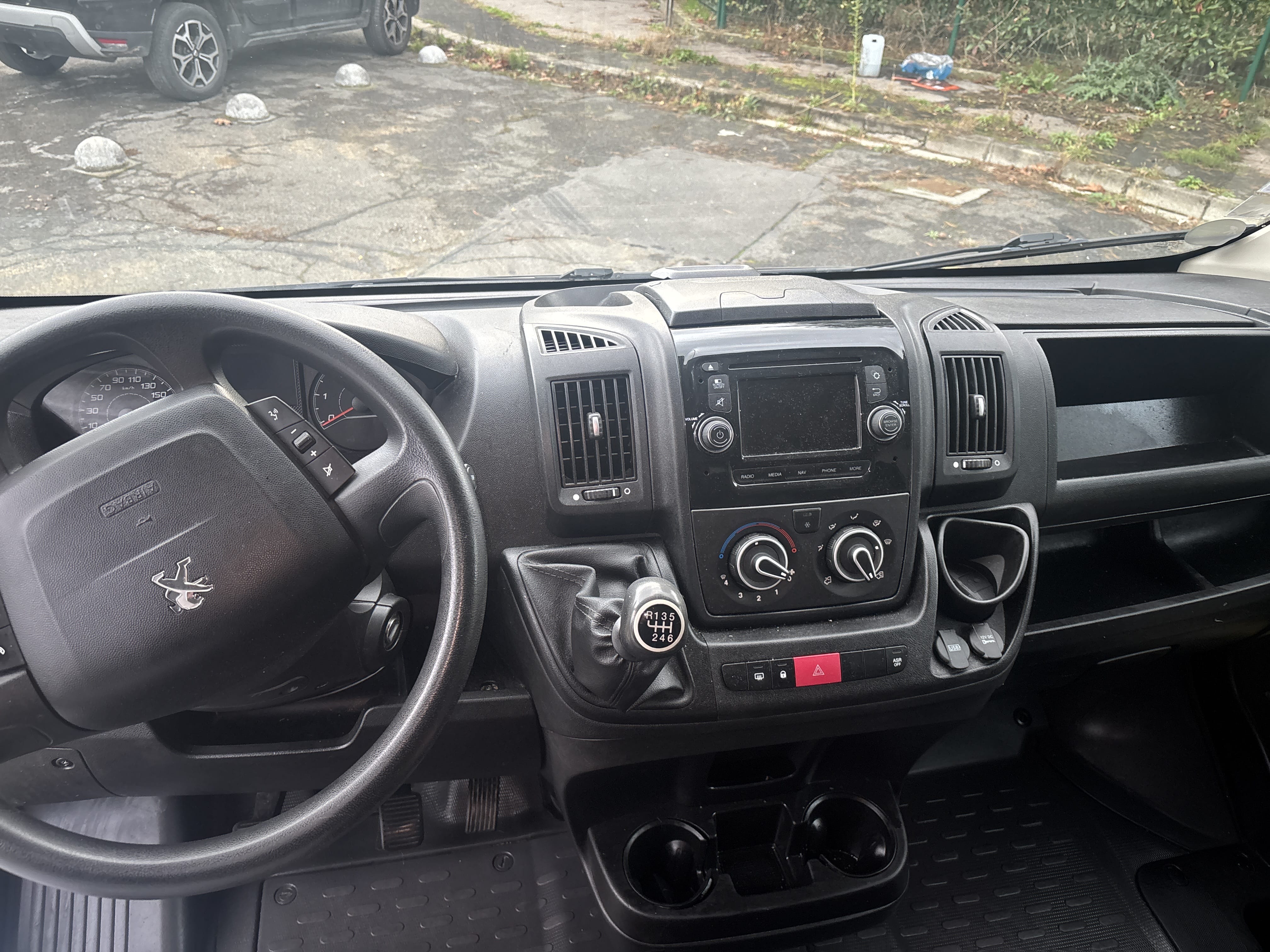 Peugeot Boxer Caméra de recul avec GPS