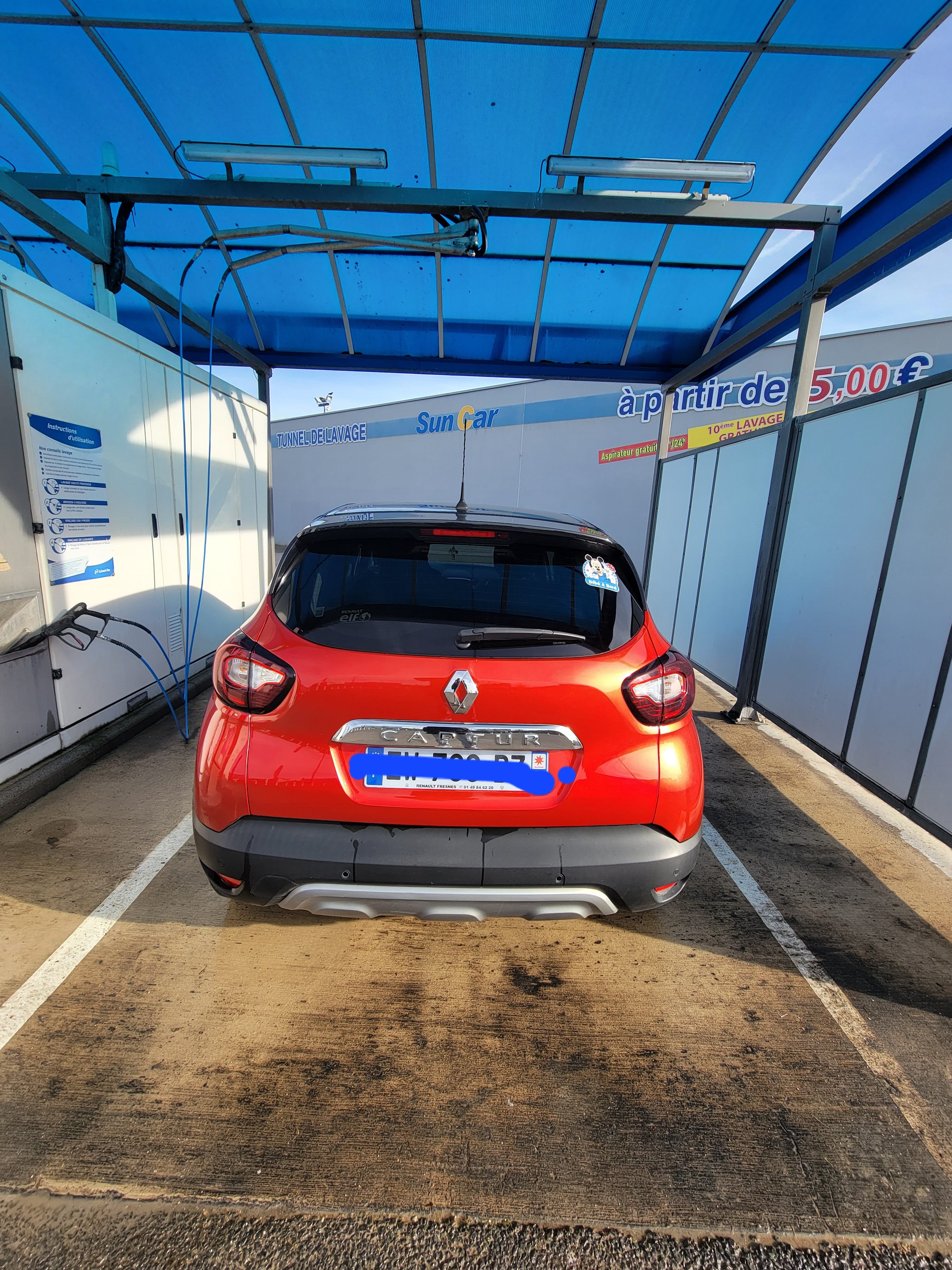Renault Captur avec GPS