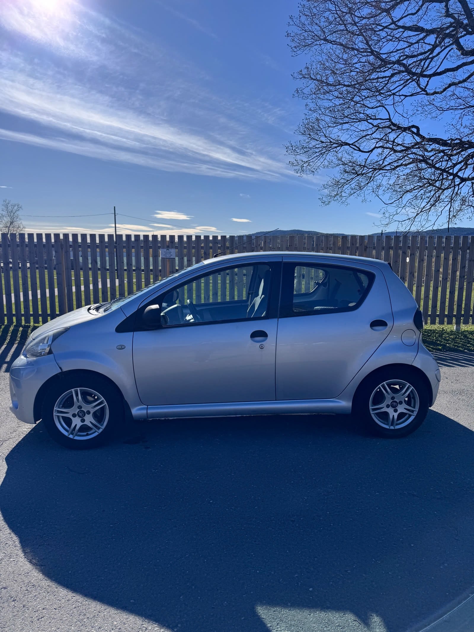 Toyota Aygo with USB charging ports