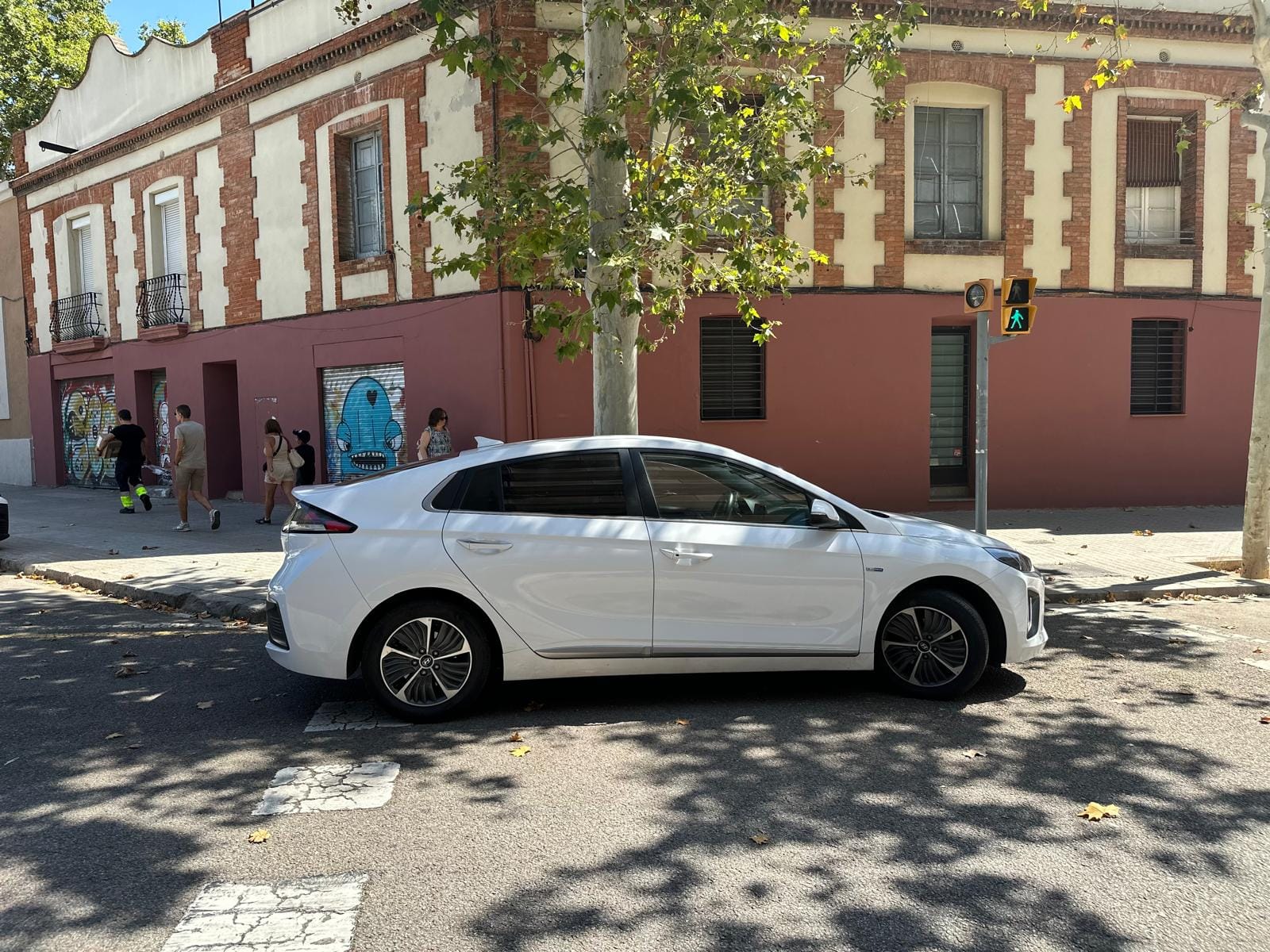 Hyundai Ioniq avec Chaines