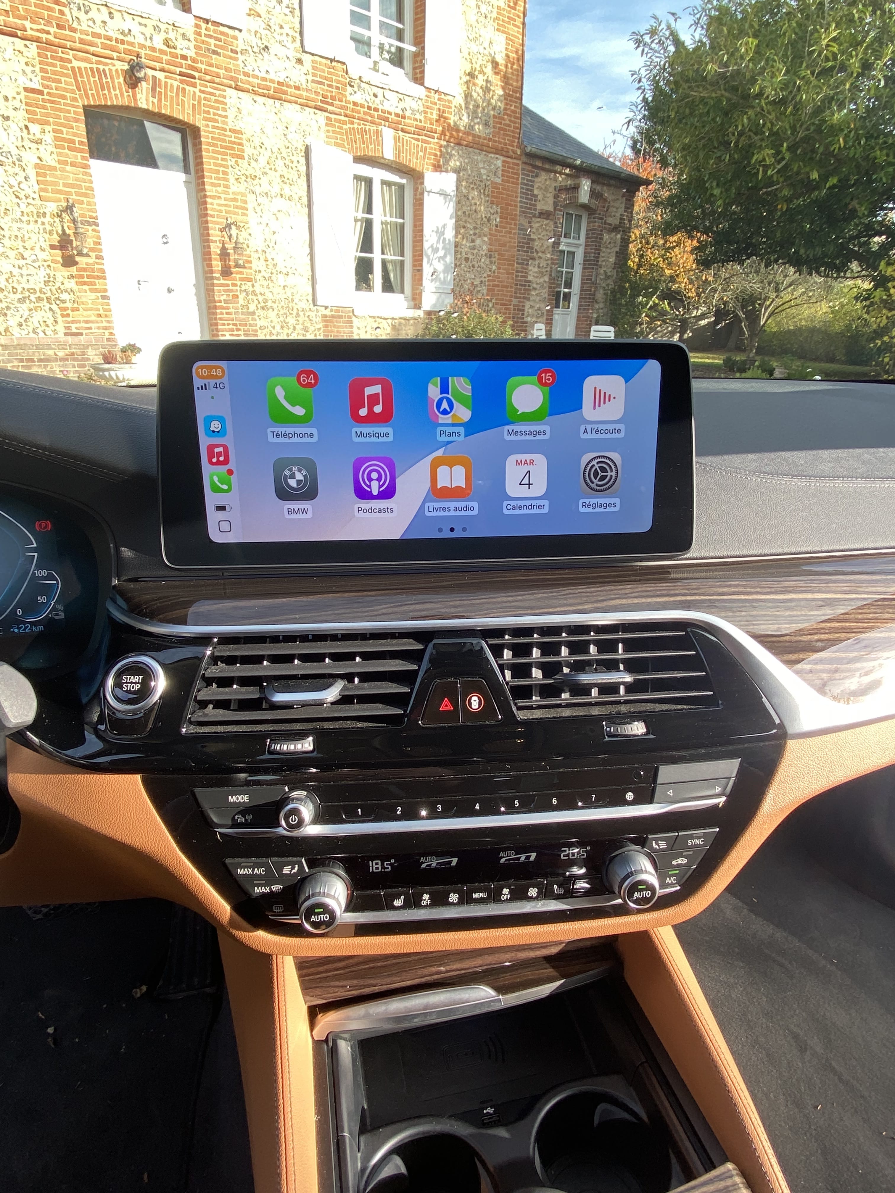 BMW Série 5 530e iPerformance avec Porte-skis