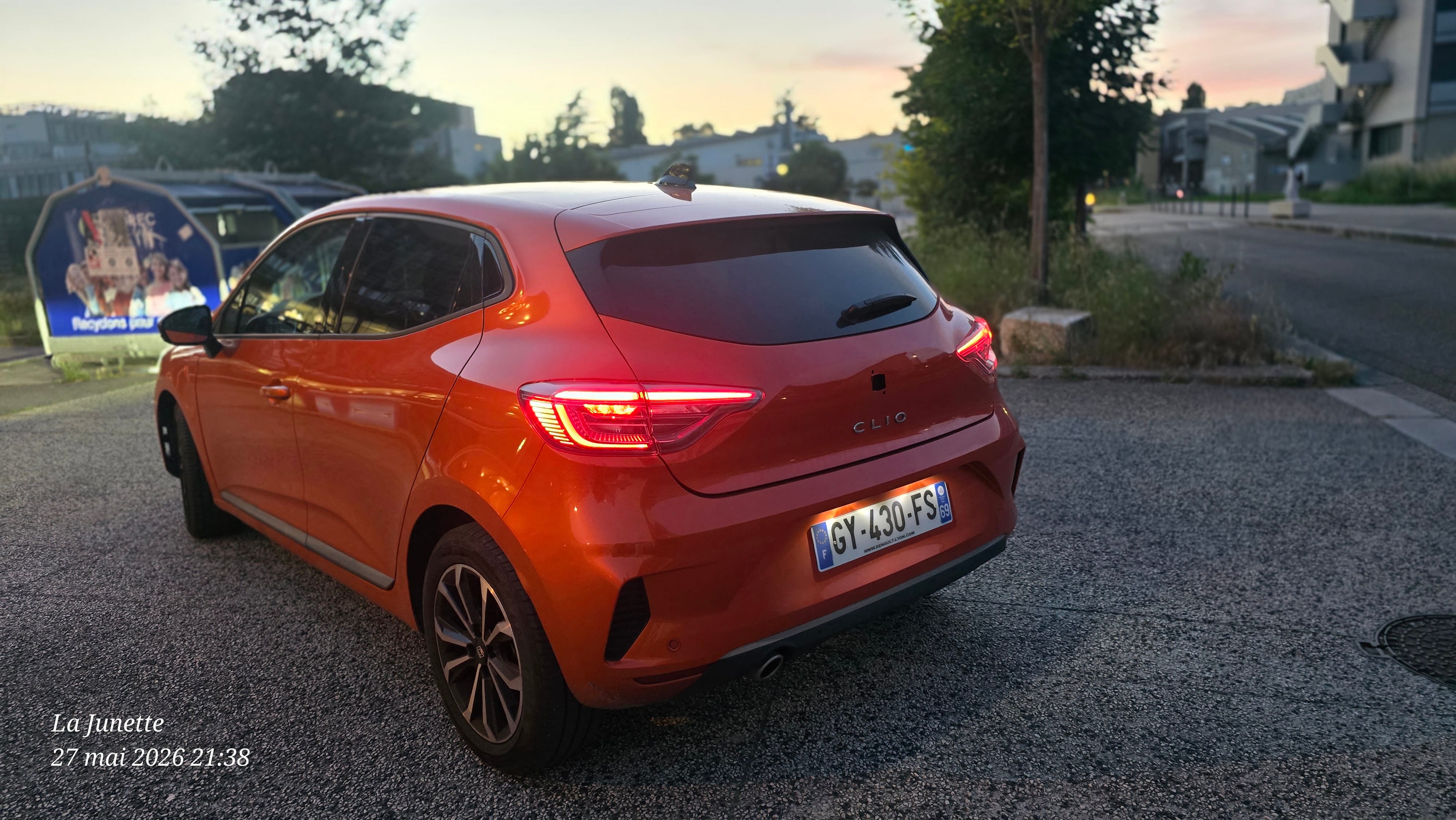 Renault Clio avec Caméra de recul
