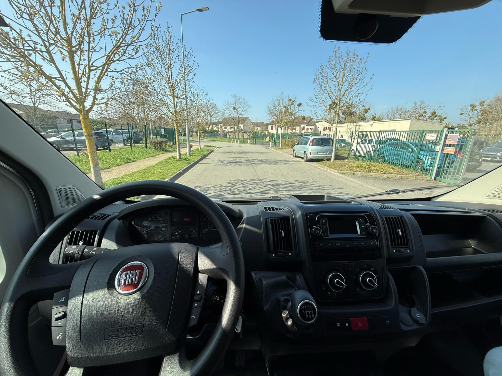 Fiat Ducato avec Apple CarPlay