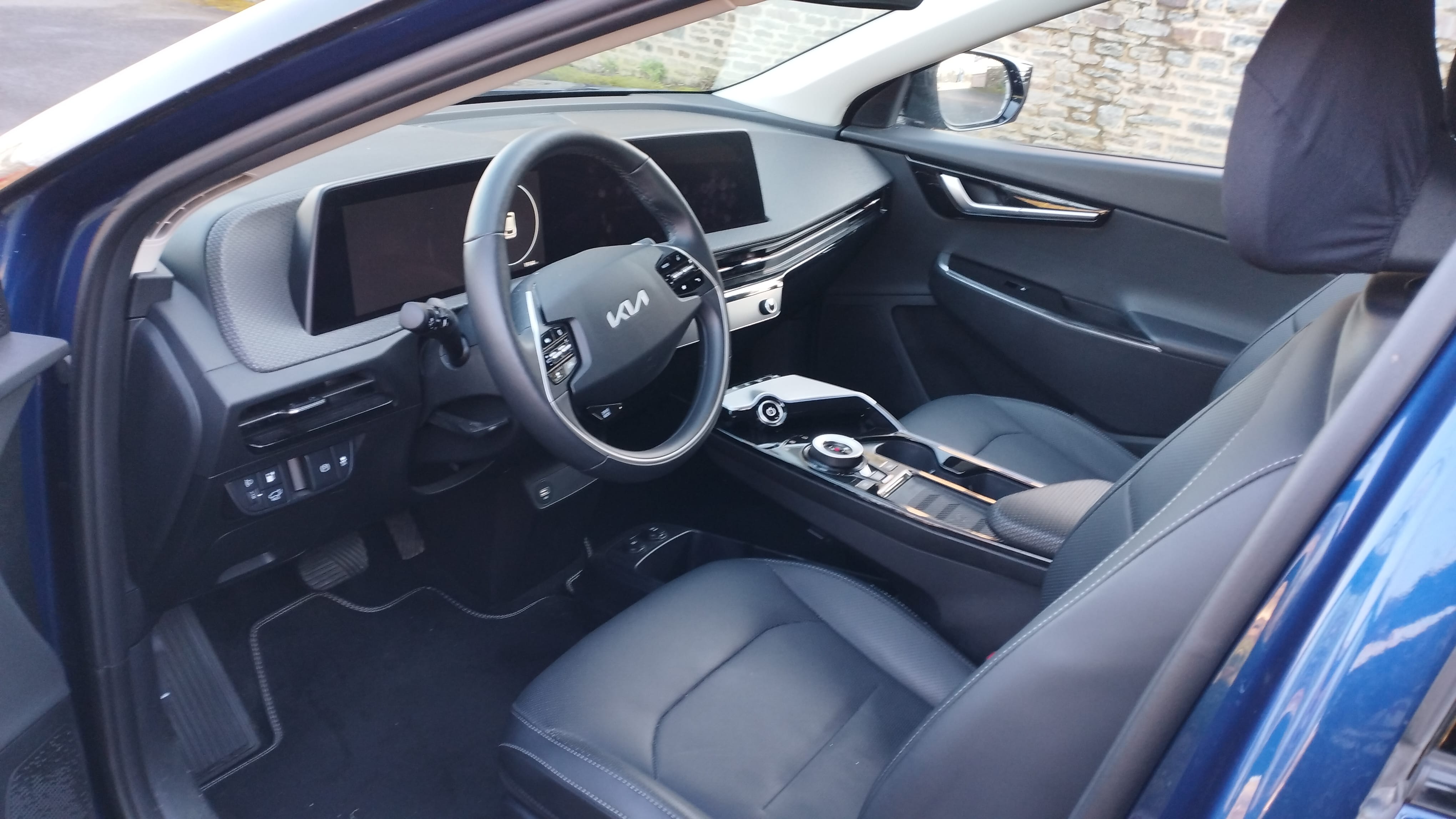 Kia EV6 électrique avec GPS