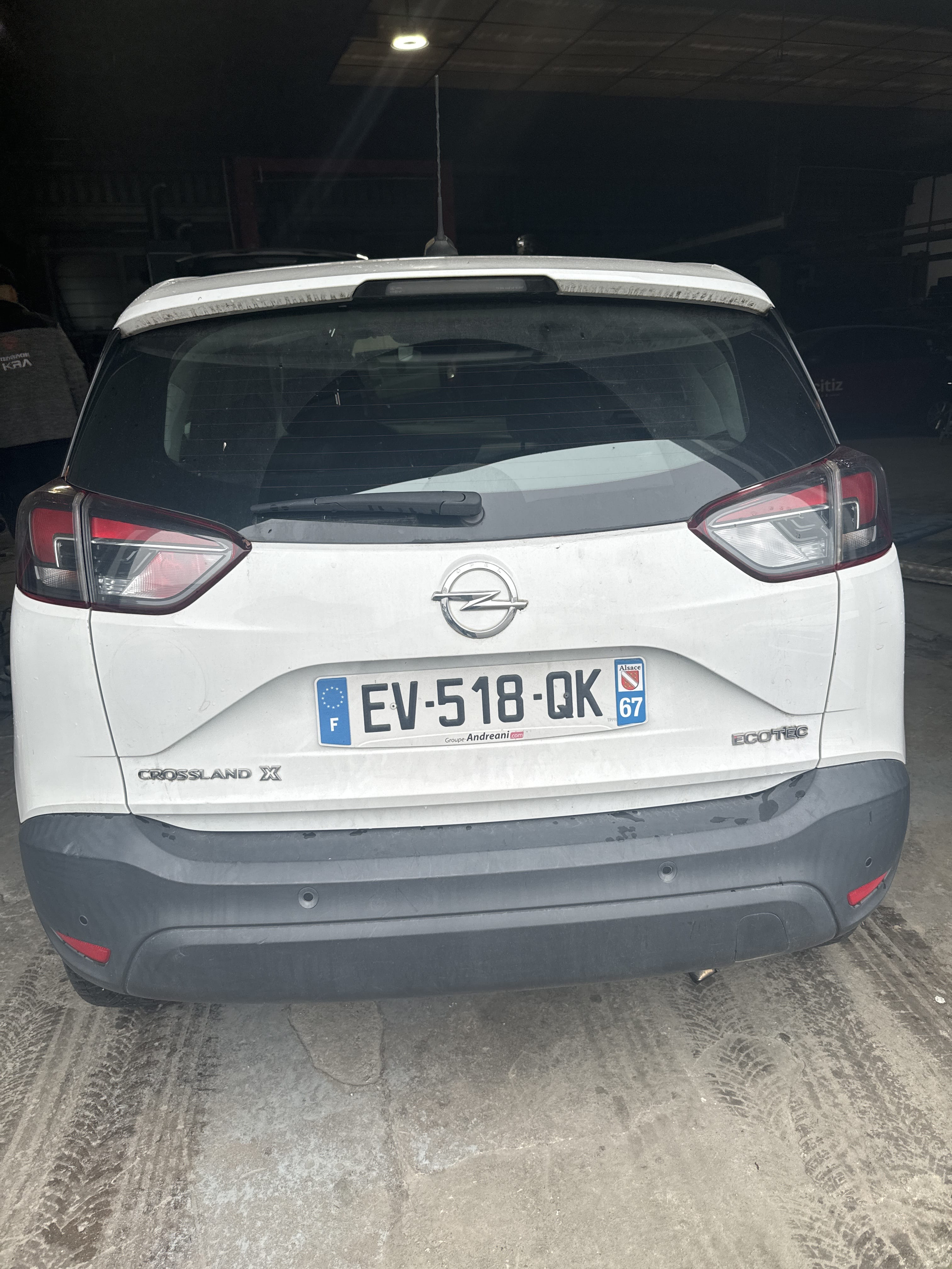Opel Crossland avec GPS