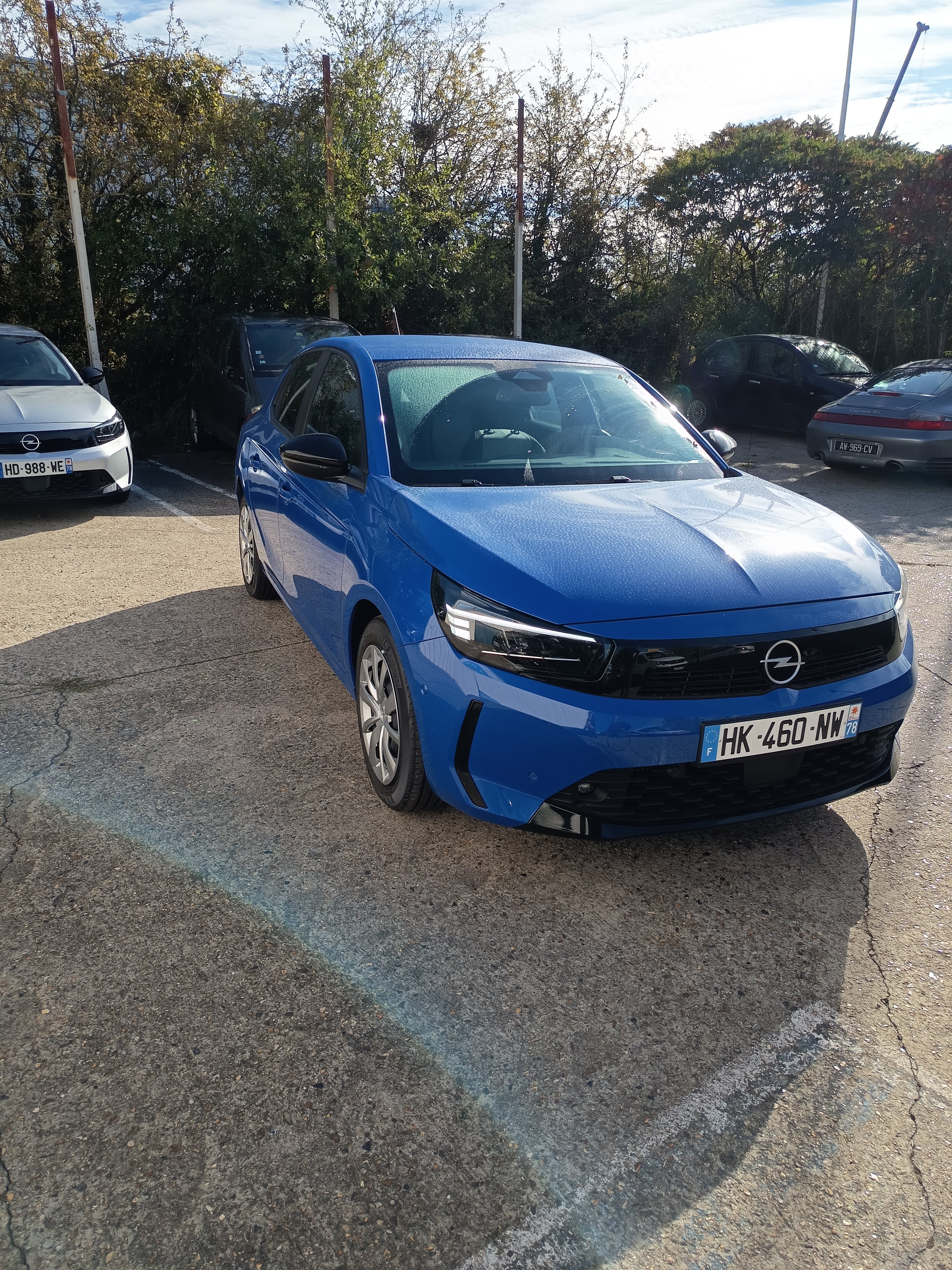 Opel Corsa avec GPS