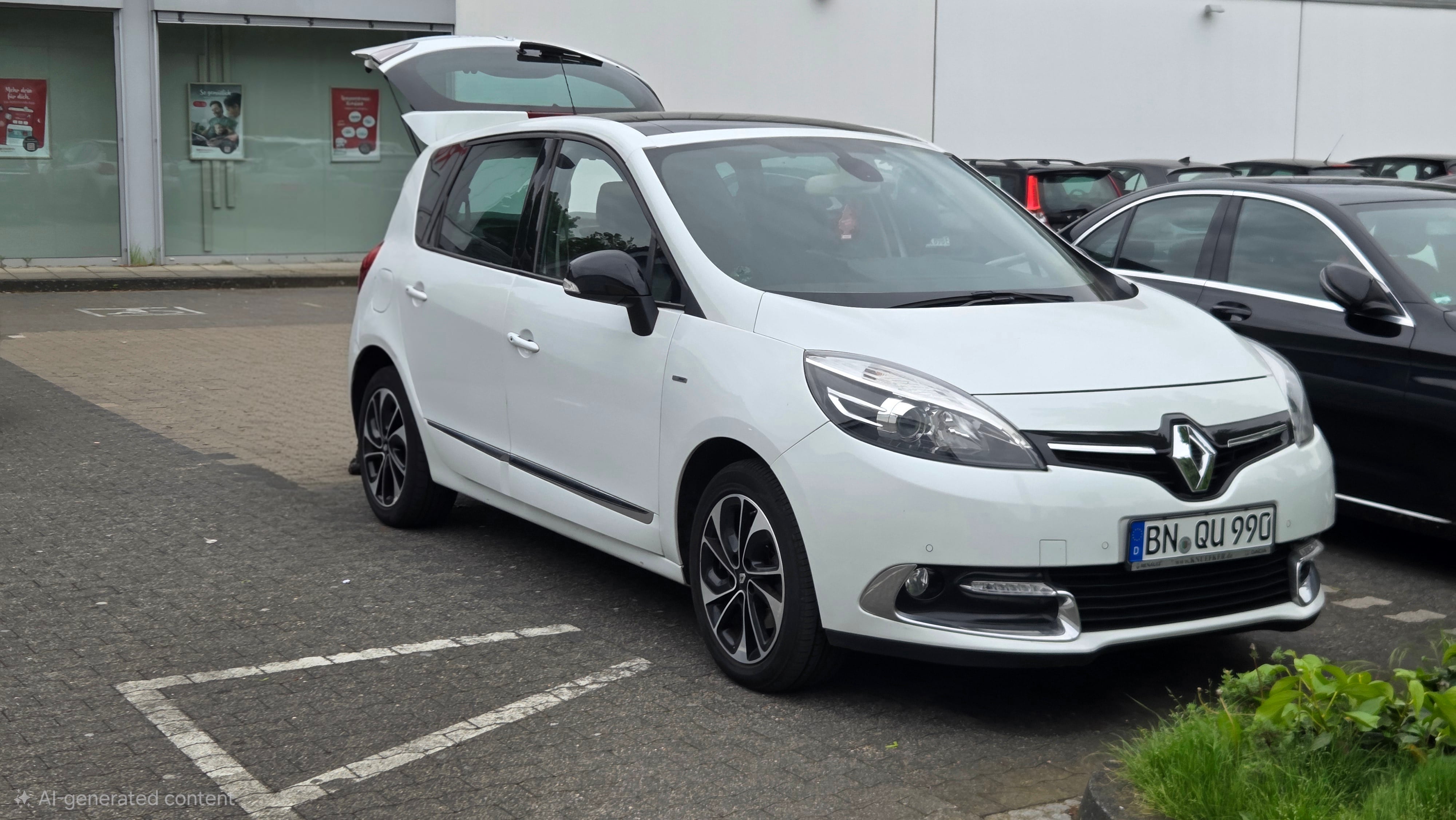Renault Scenic mit Rückfahrkamera