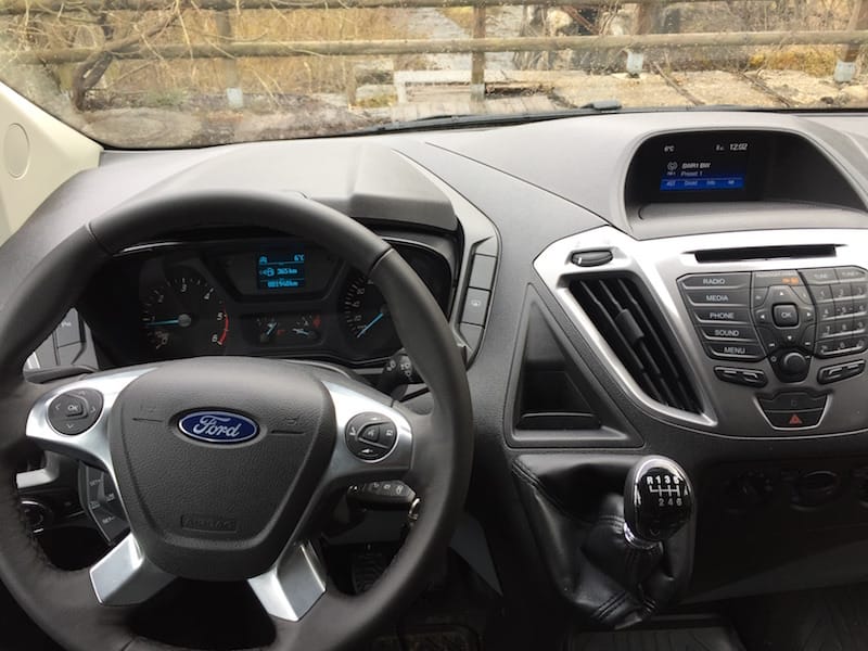 Ford Transit Custom Kombi mit Bluetooth-Audio