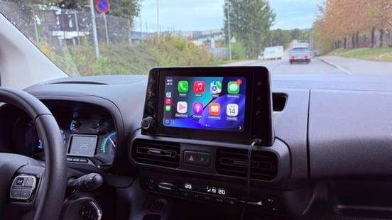 Fiat E-Doblo Cargo med Cruisekontroll