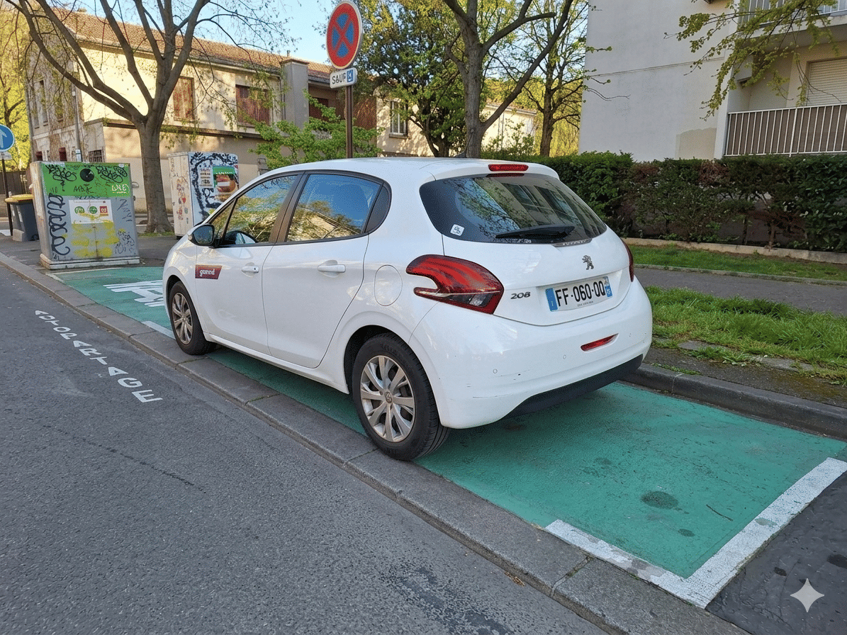 Peugeot 208 FF060 avec GPS