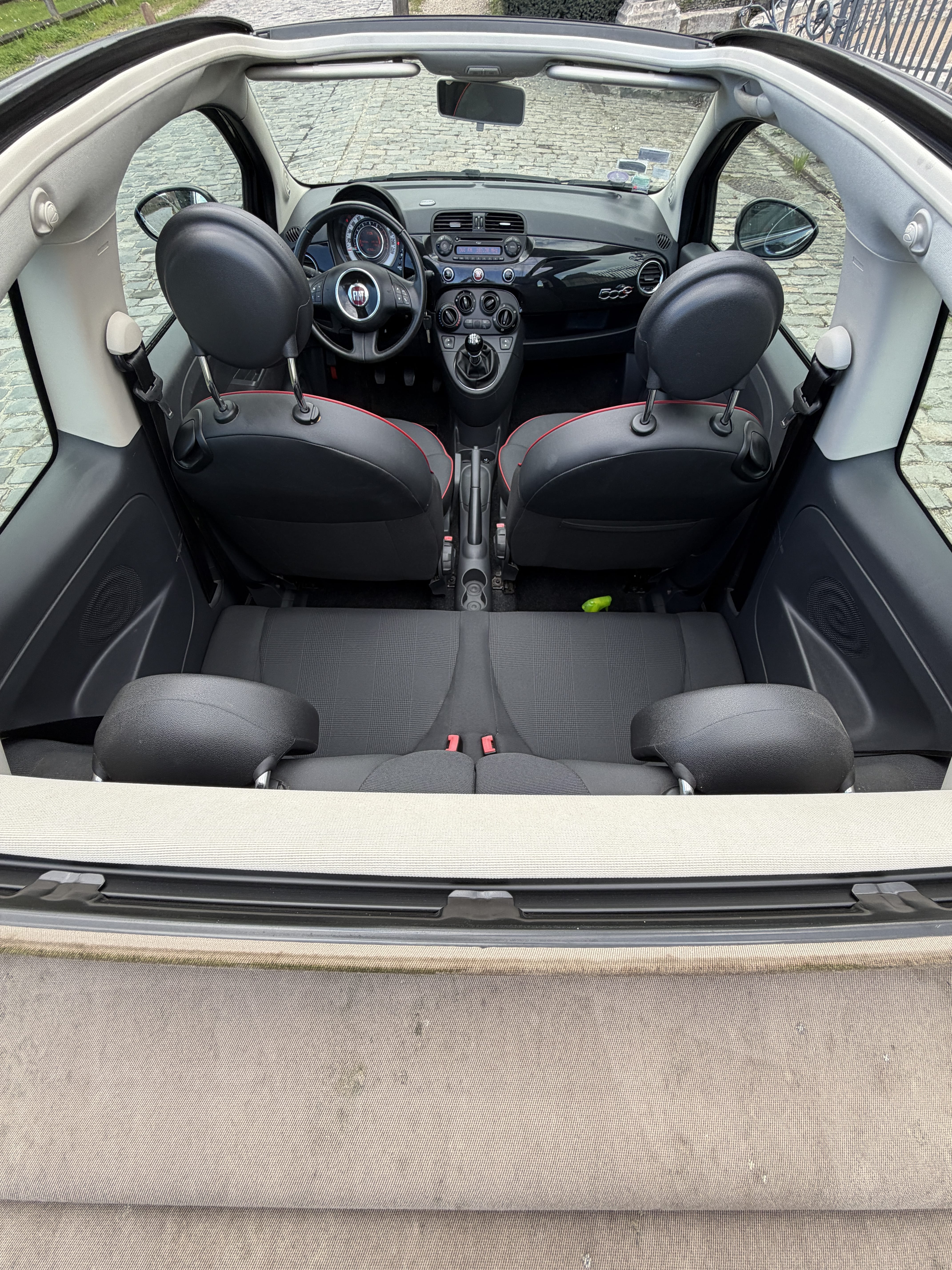Fiat 500 C lounge avec Port USB