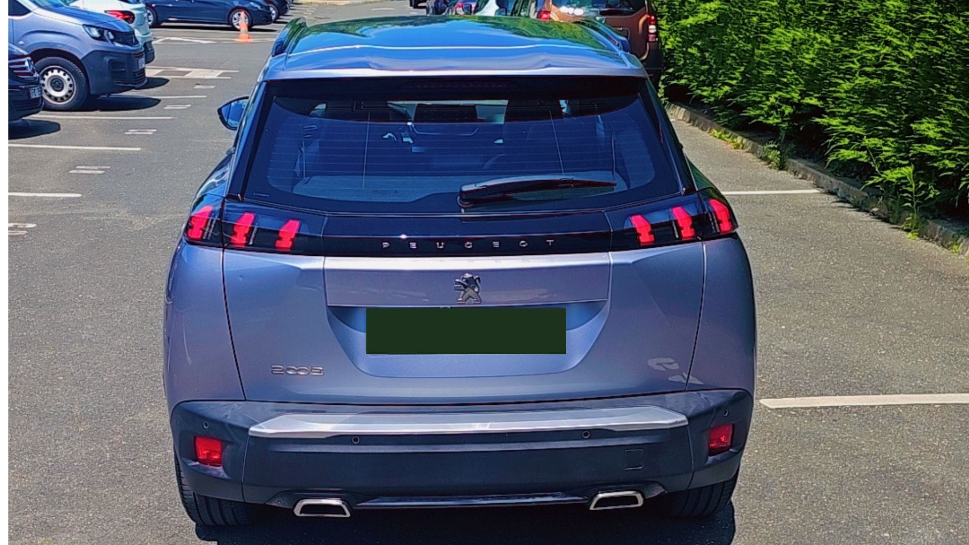 Peugeot 2008 avec Siège bébé