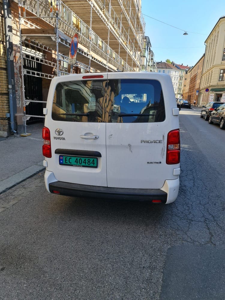 Toyota Proace Varebil med GPS