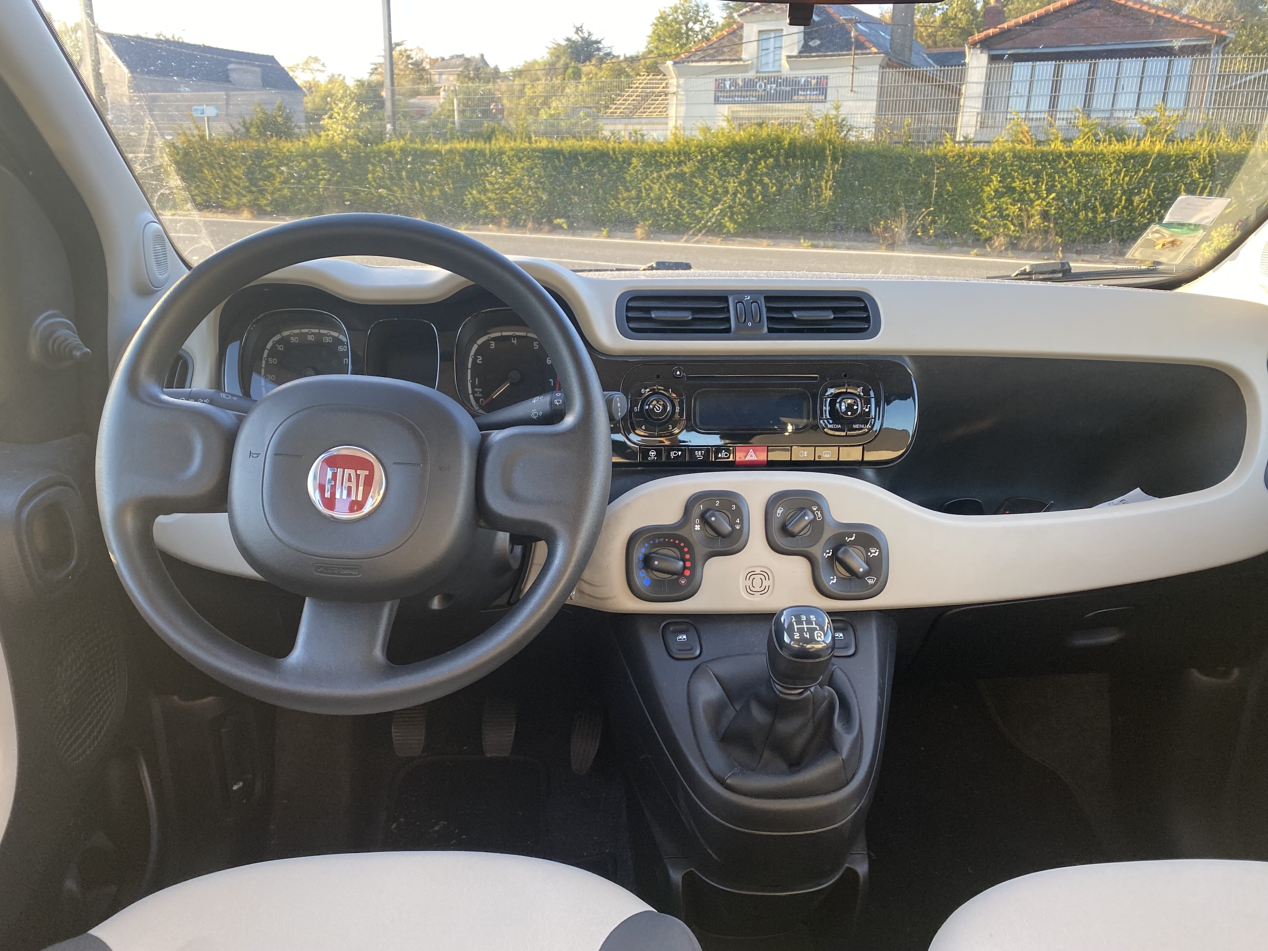 Fiat Panda avec Coffre de toit