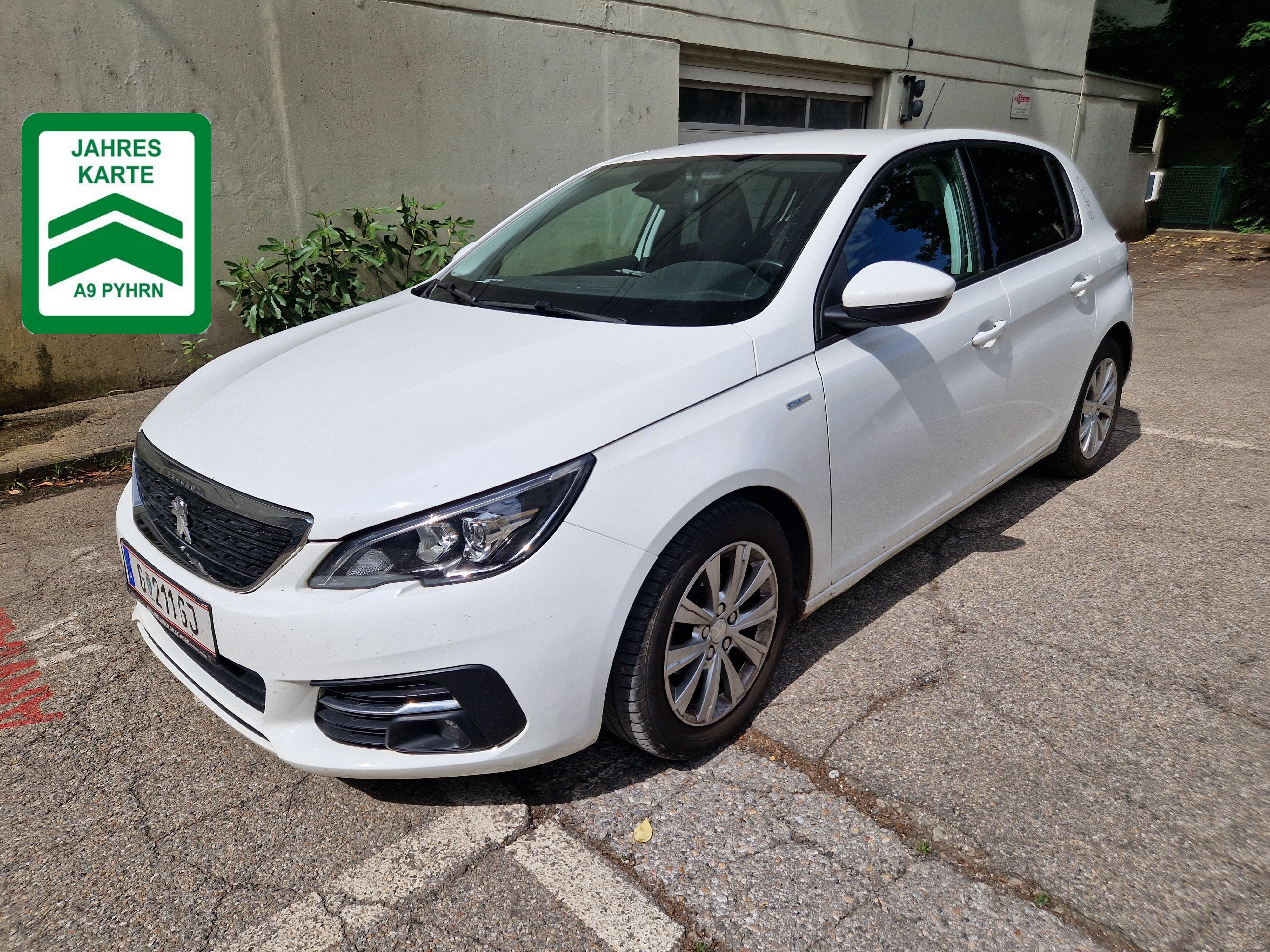 Peugeot 308 1.2 PureTech 110 Style S&S WEISS, 2018, Super 95