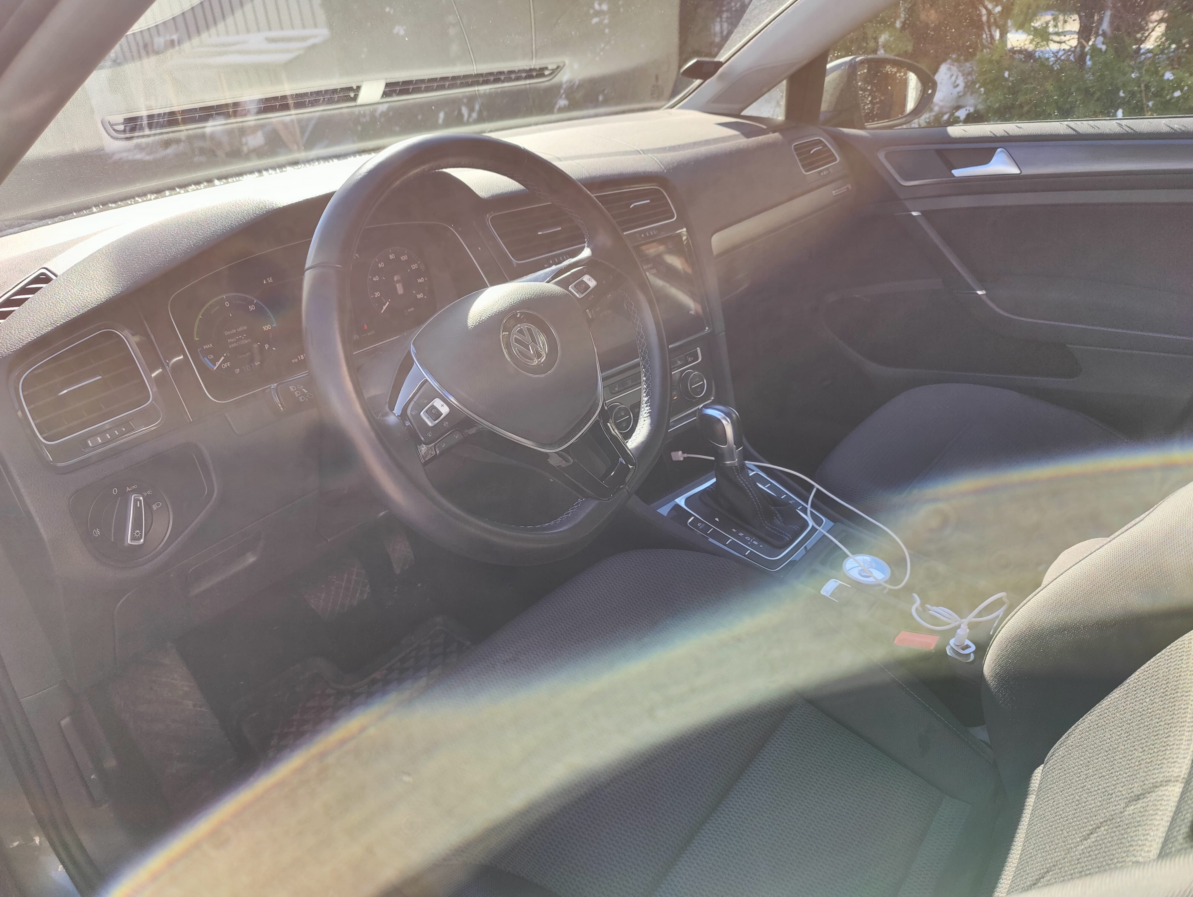 Volkswagen e-Golf med Apple CarPlay