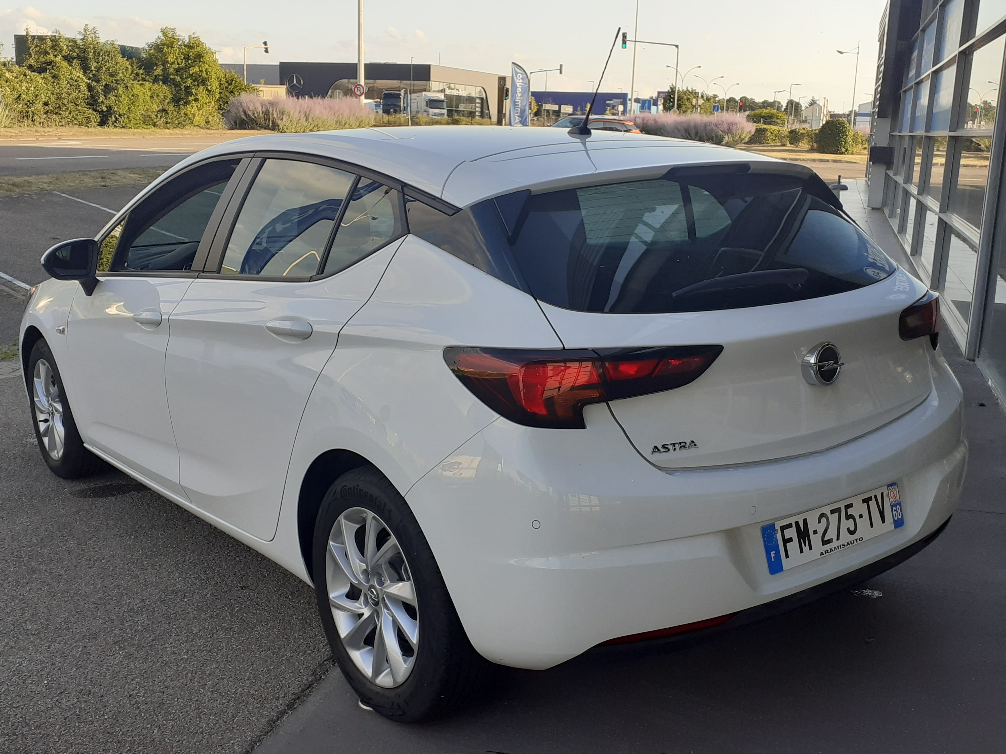 Opel Astra Turbo, vignette suisse digitale 2026, manuelle 6 vitesses avec Siège bébé