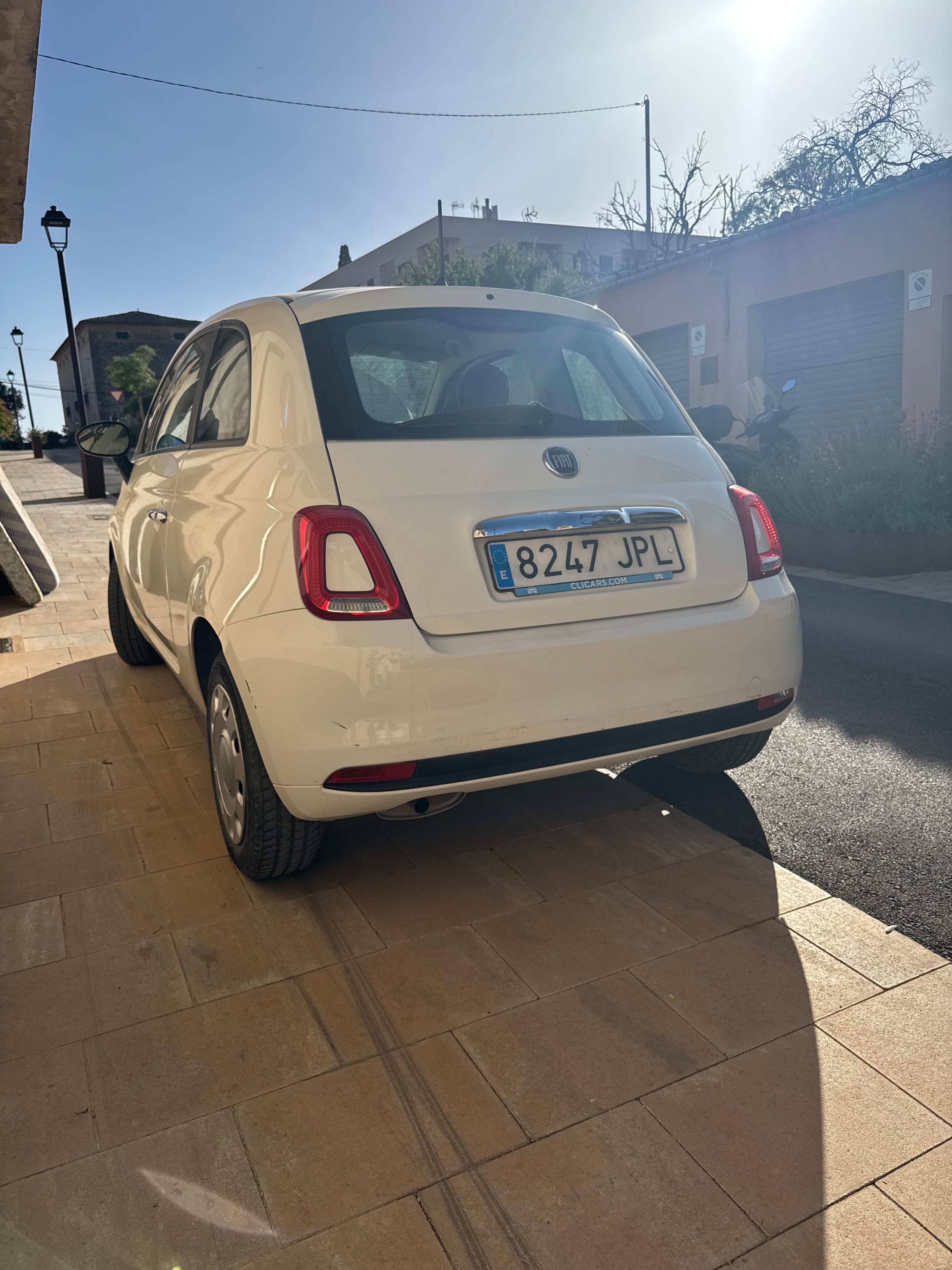 Fiat 500 con Puertos de carga USB