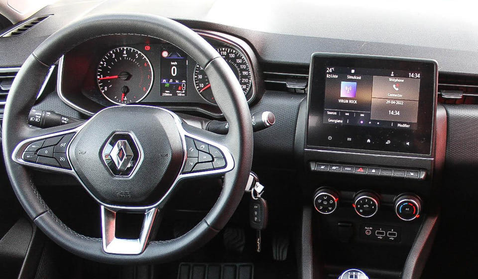 Renault Clio avec GPS