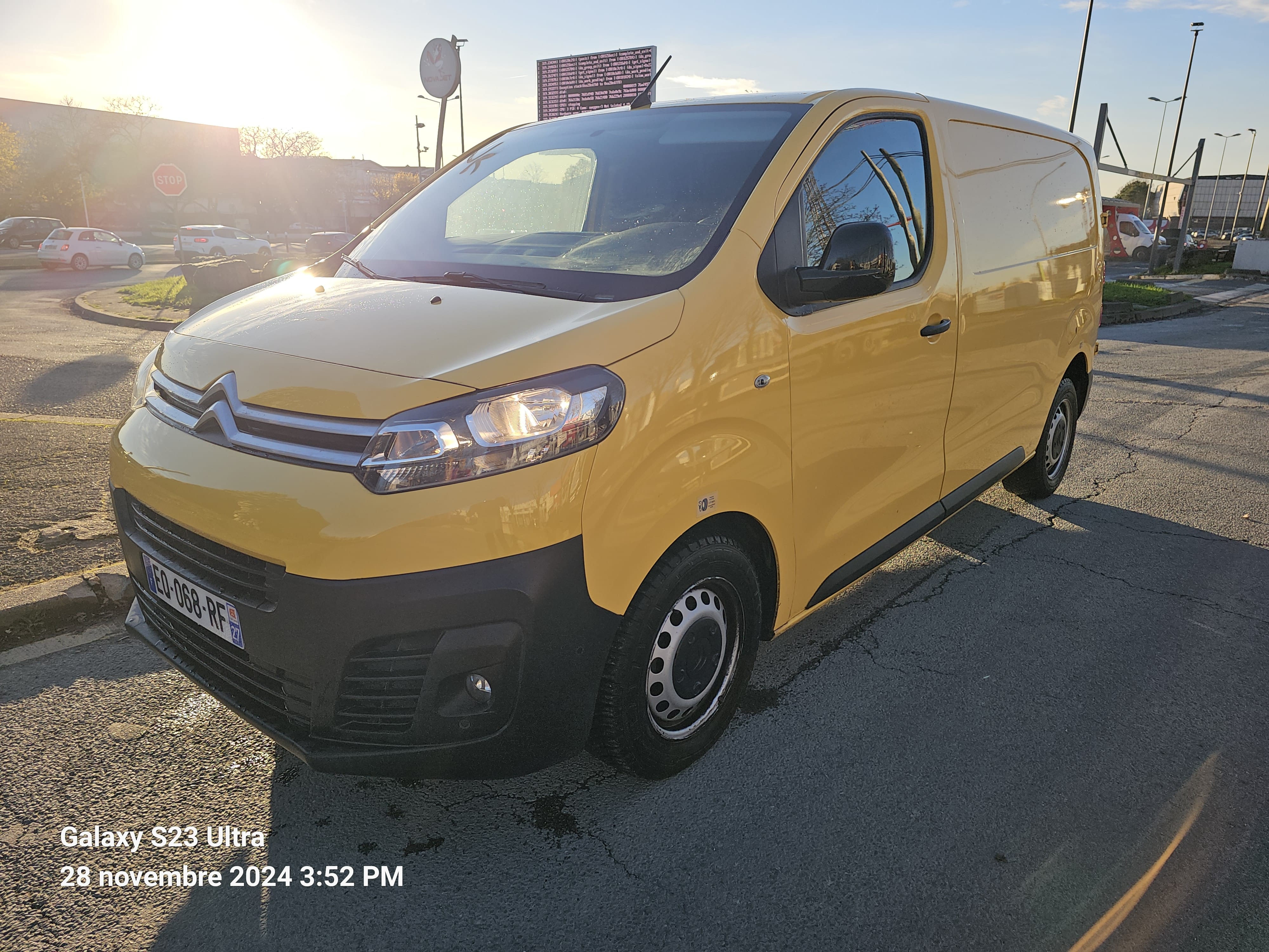 Citroen Jumpy avec Dashcam