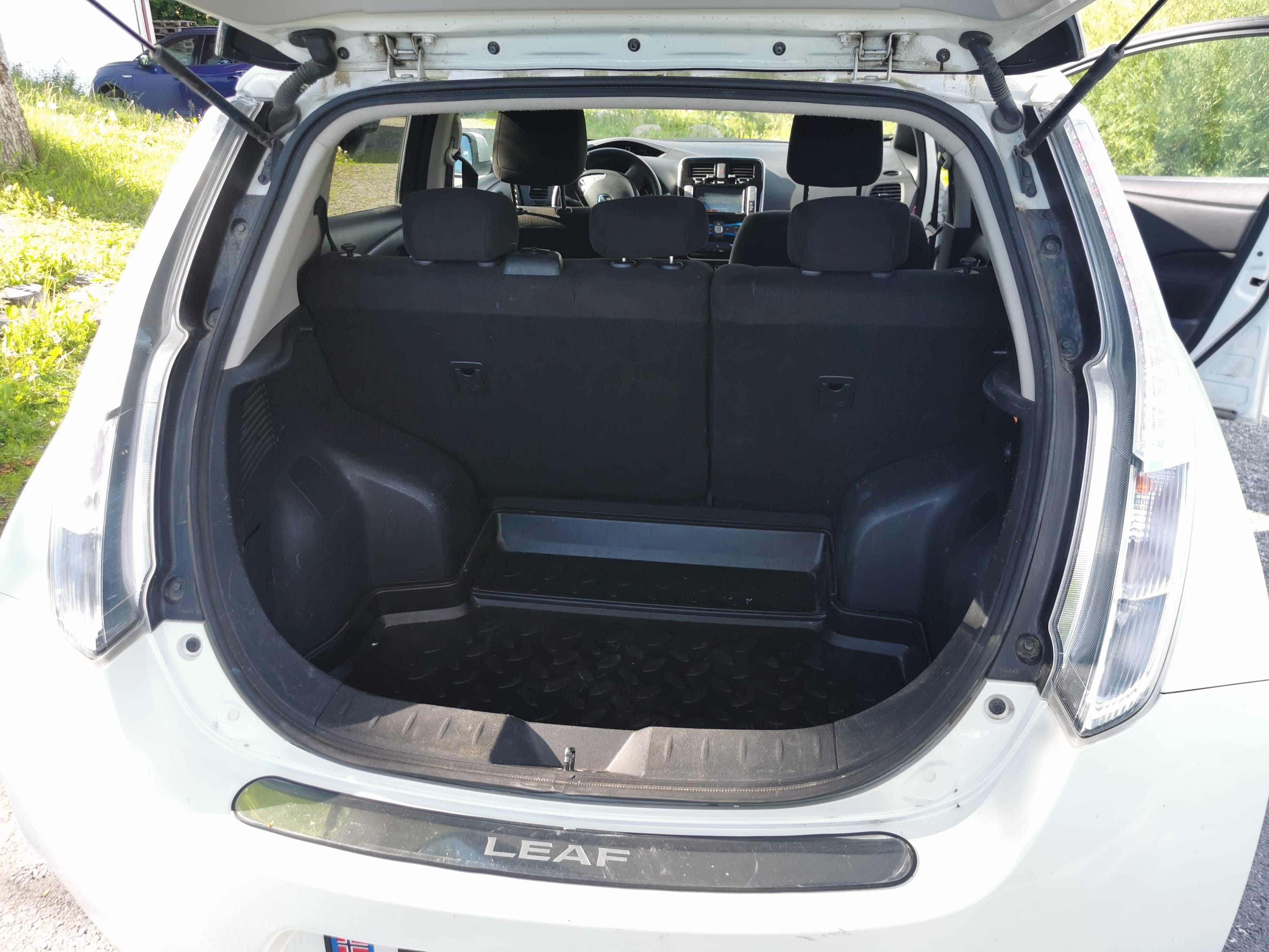Nissan Leaf med Lydinngang