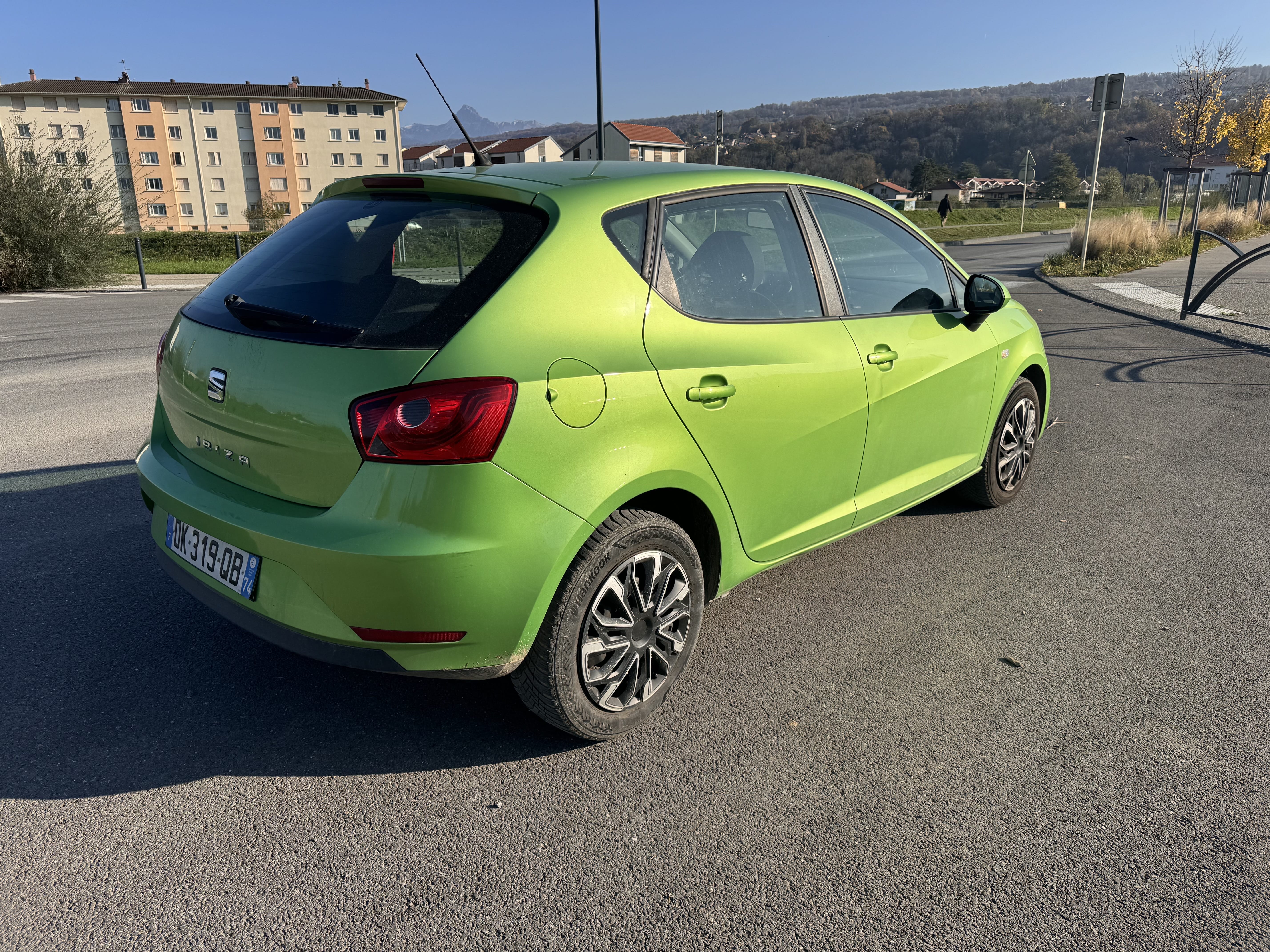 Seat Ibiza avec Pneus neige