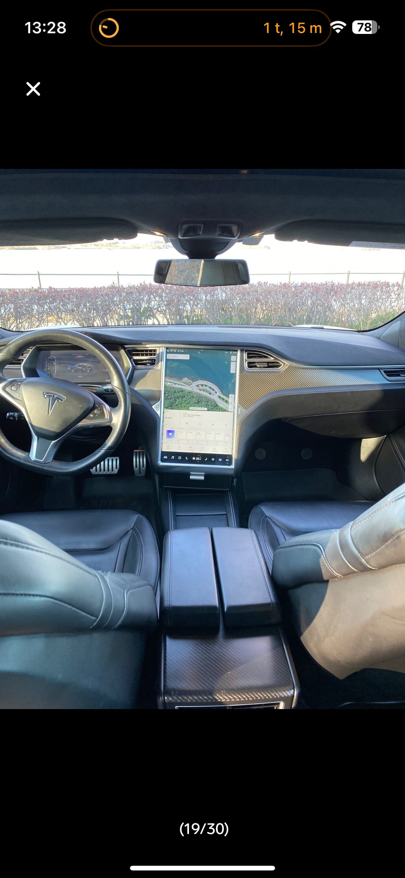 Tesla Model S P90D Gratis lading på alle Tesla superladere med Cruisekontroll