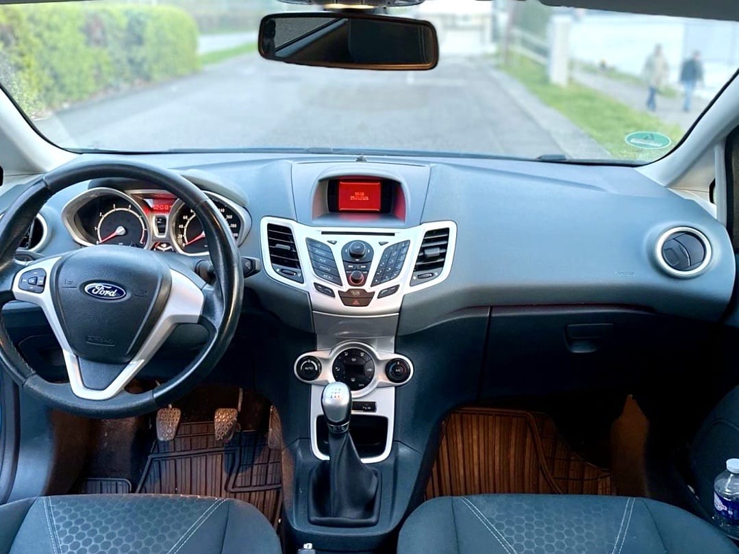 Ford Fiesta mit USB-Ladeanschlüsse
