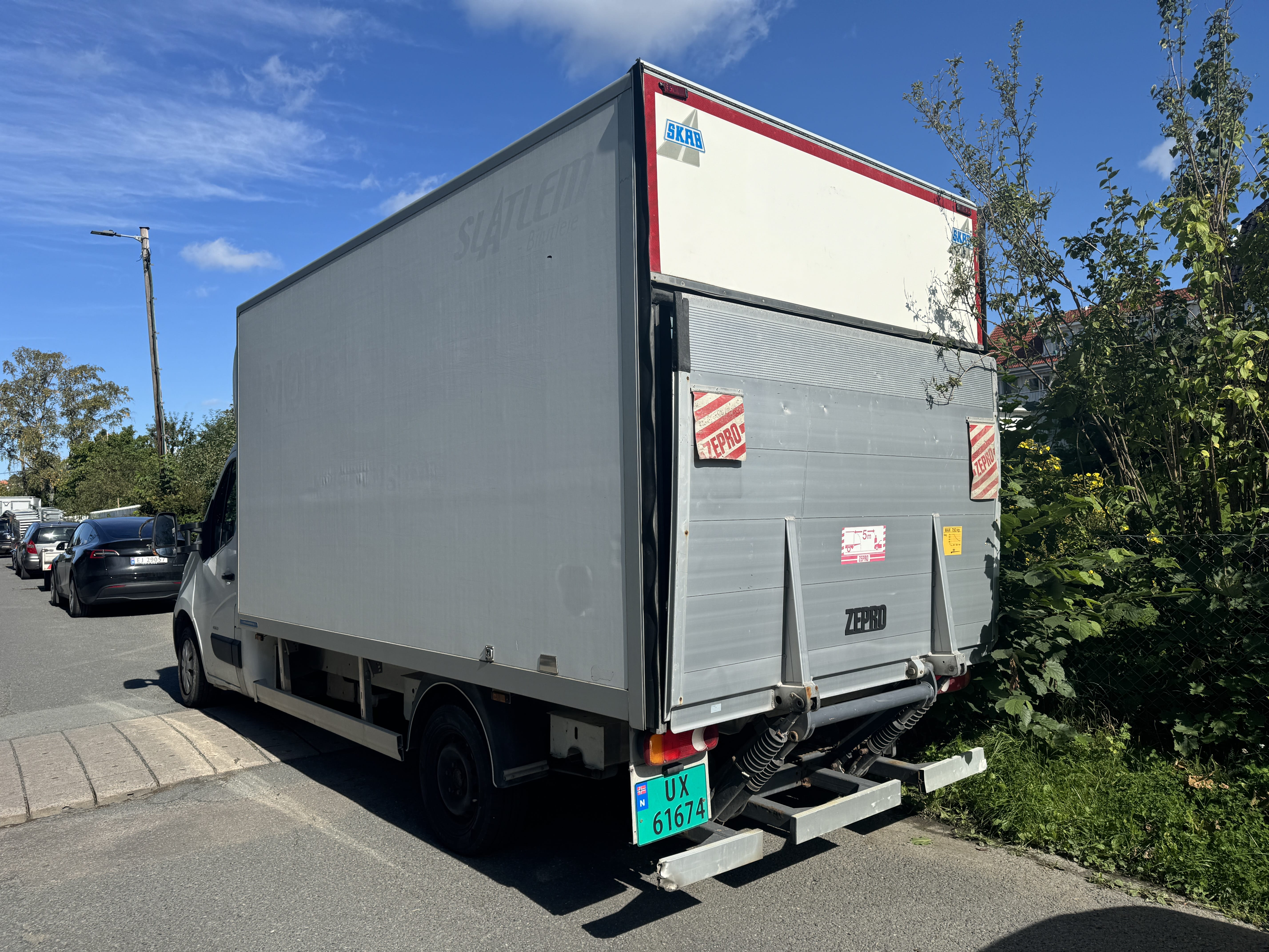 Opel Movano Skapbil