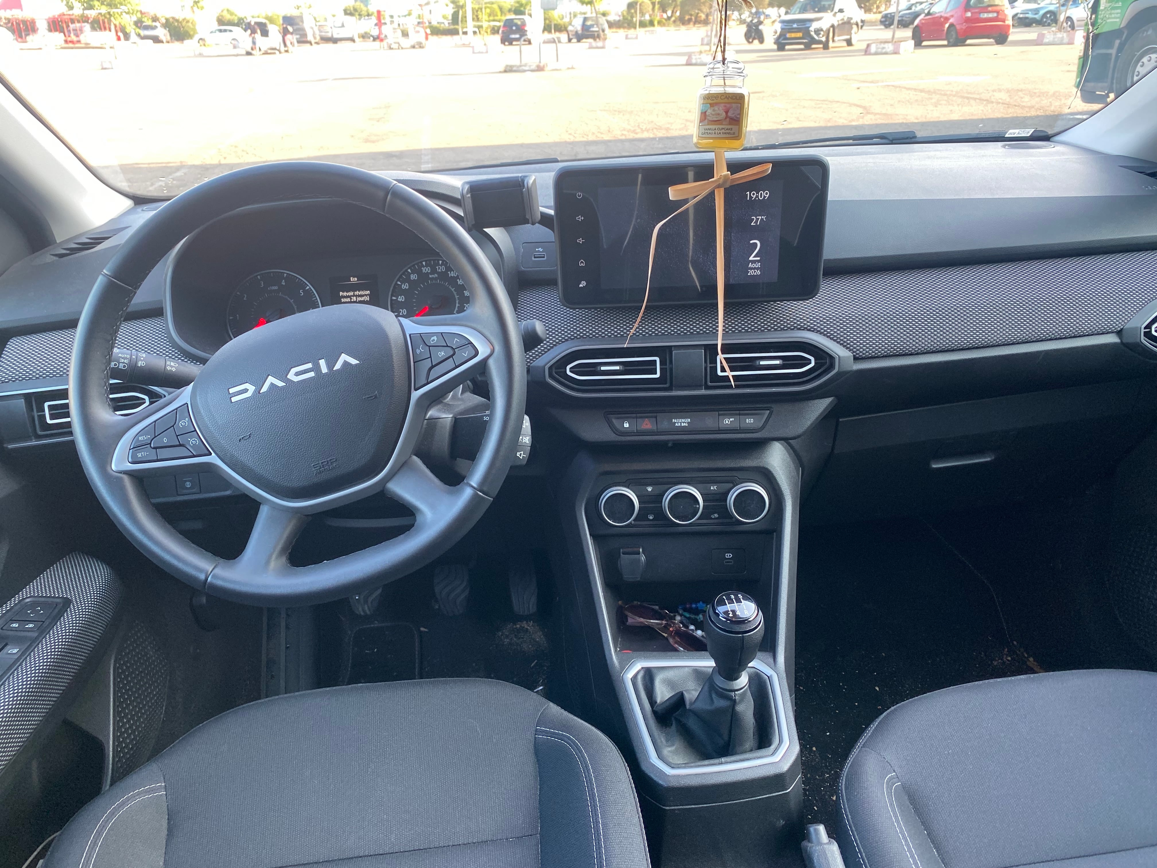 Dacia Sandero avec Régulateur de vitesse