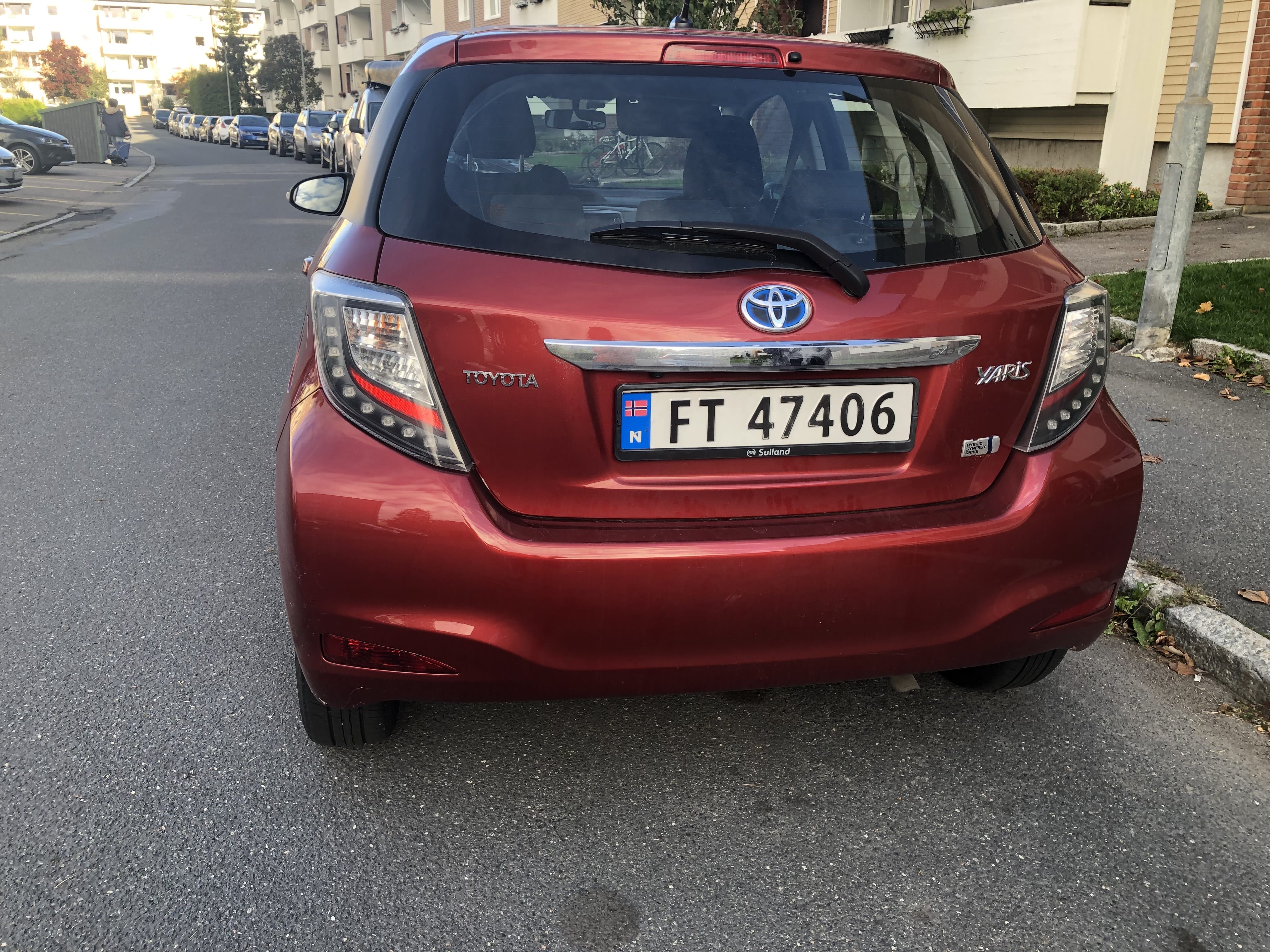 Toyota Yaris Hybrid med Bluetooth audio