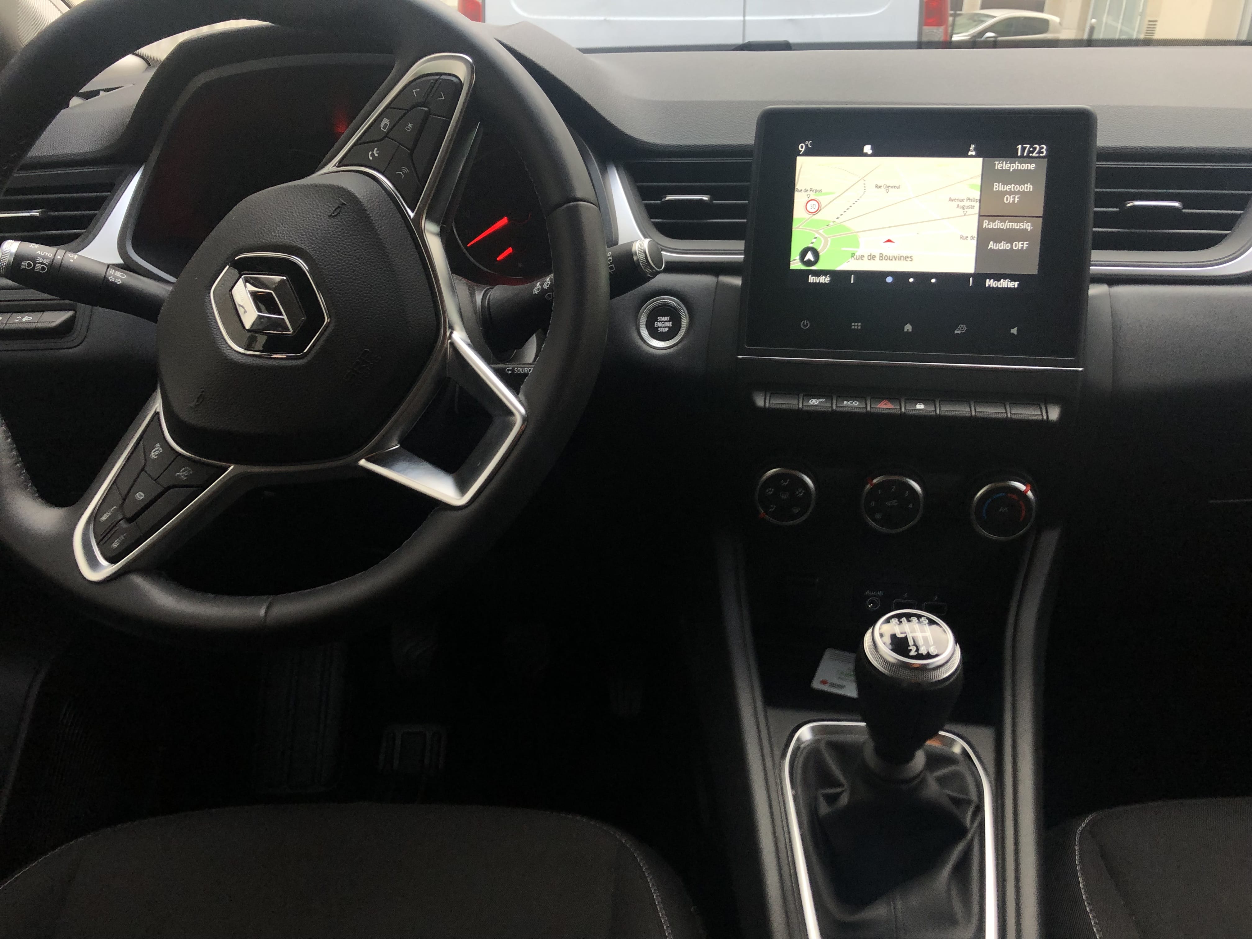 Renault Captur avec GPS