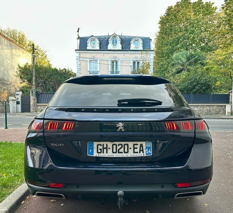 Peugeot 508 avec Siège bébé