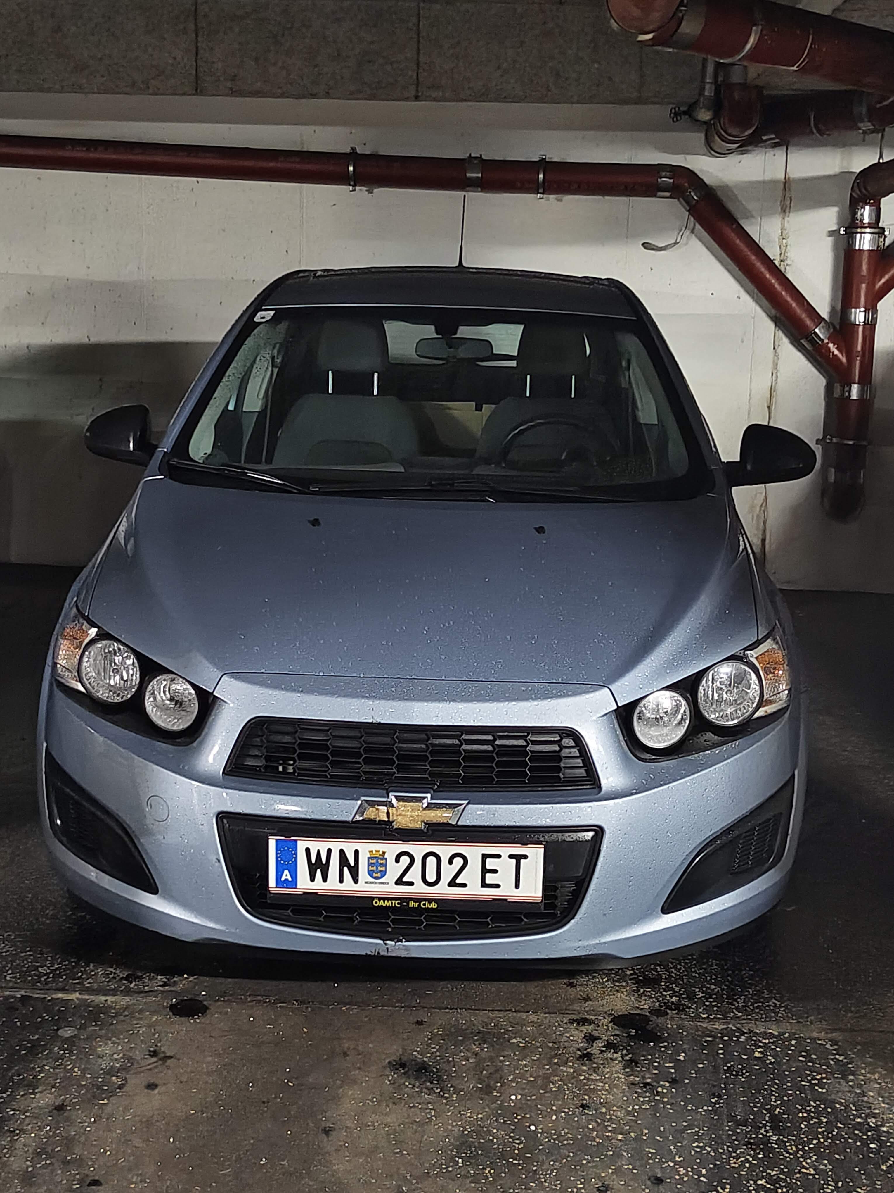 Chevrolet Aveo mit Winterreifen
