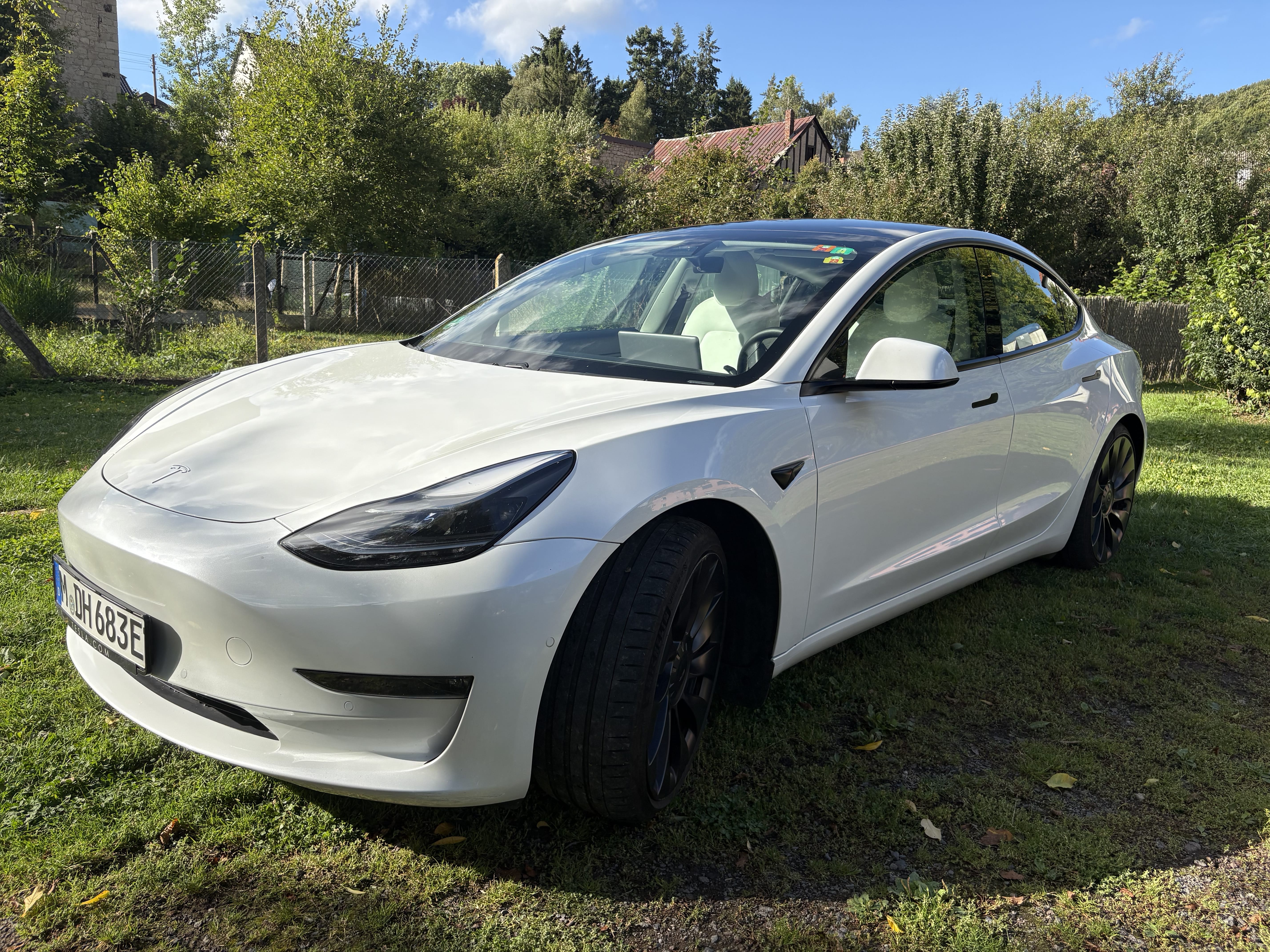 Tesla Model 3 Performance weiss/ weiss, 2020, Elektro, Automatik