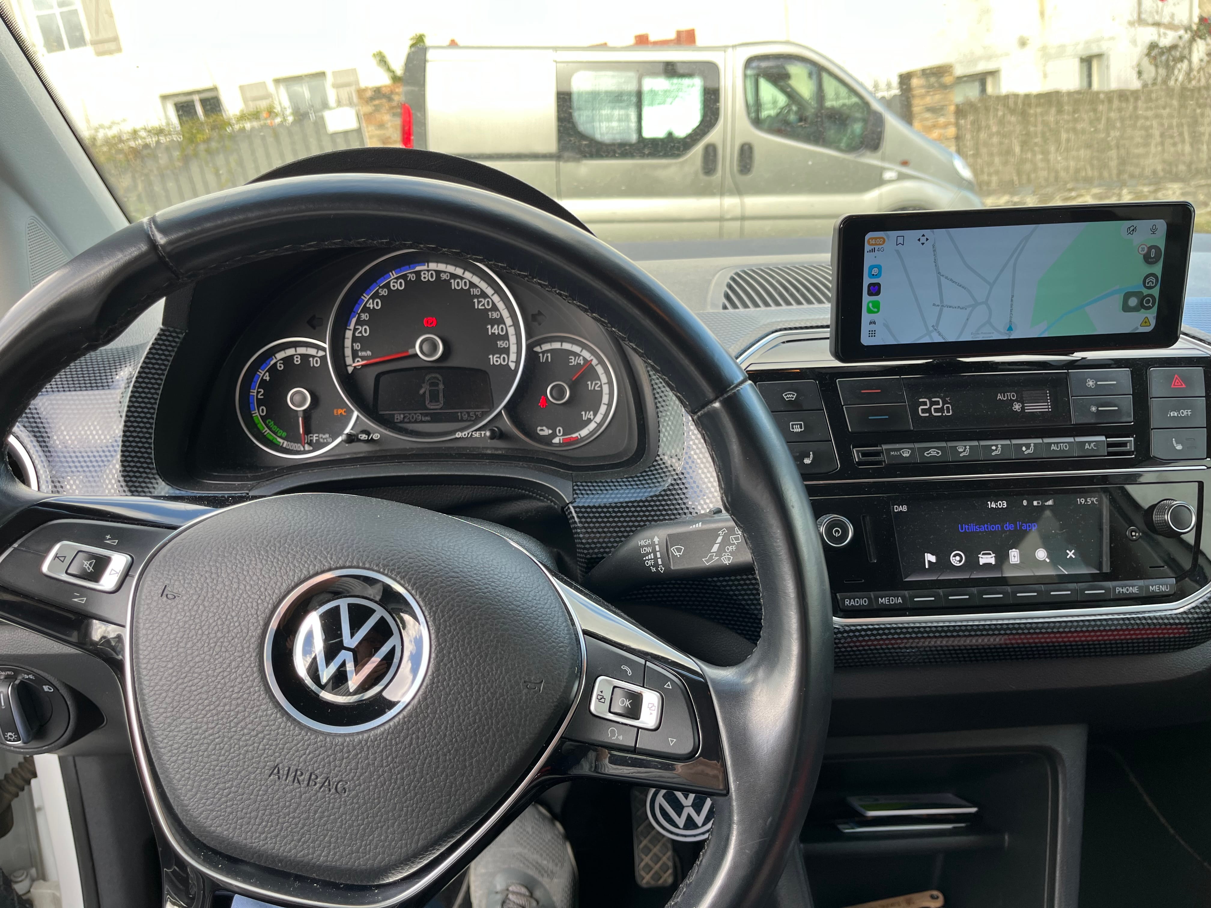 Volkswagen e-Up ! avec Dashcam