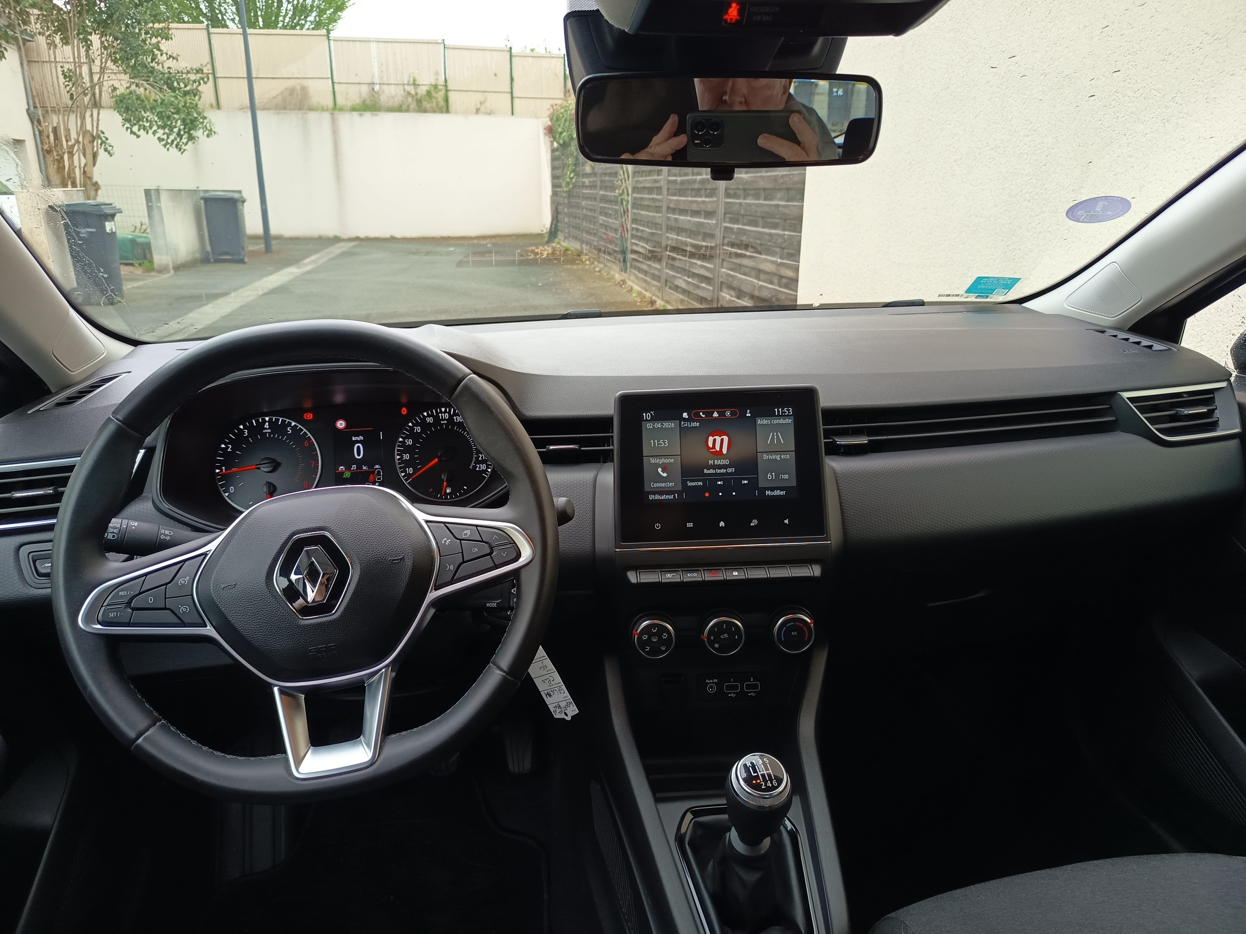 Renault Clio avec Audio Bluetooth