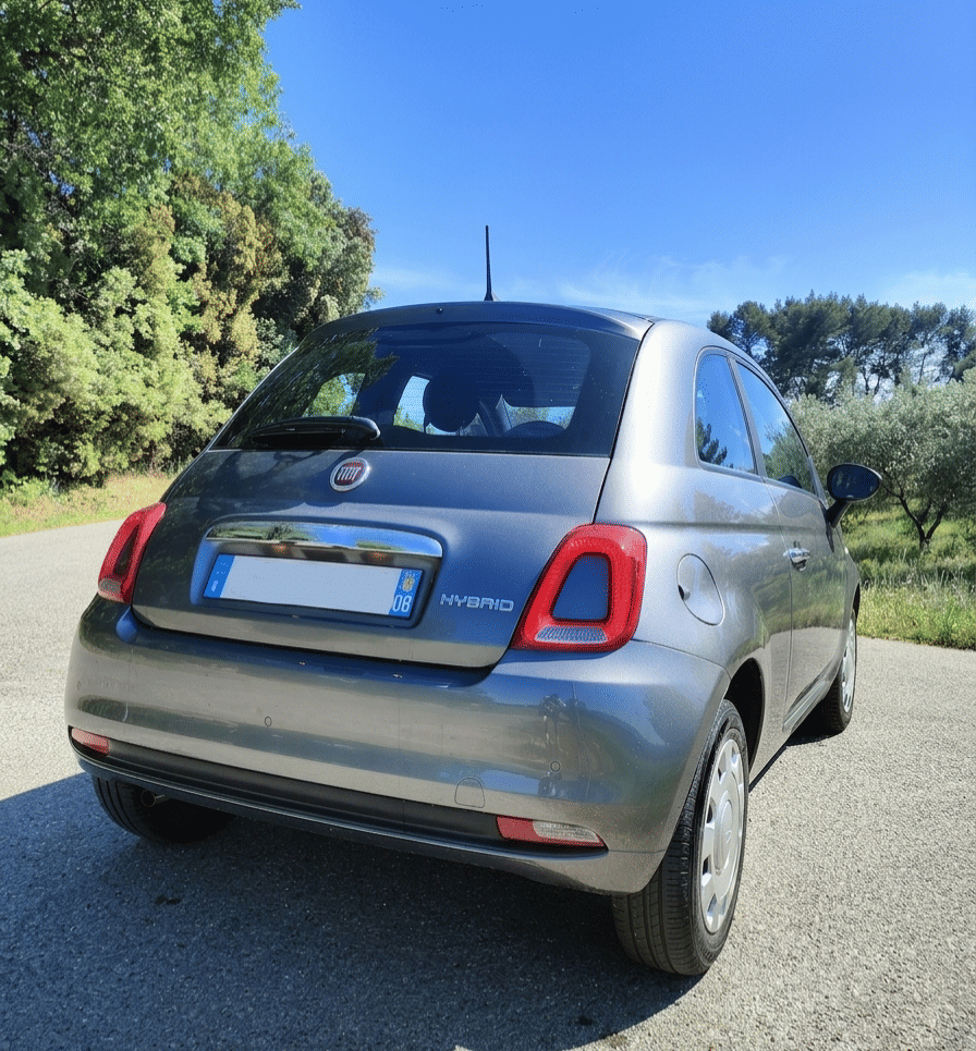 Fiat 500 avec GPS