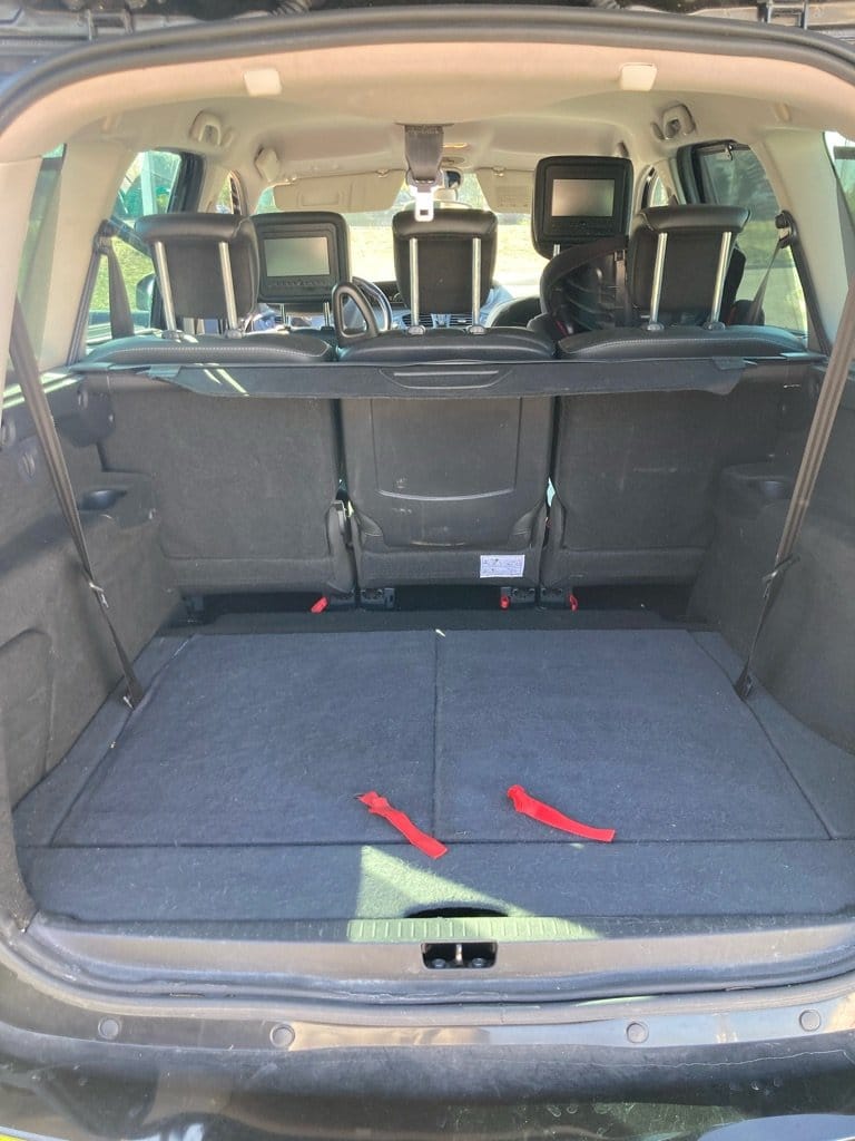 Renault Grand Scenic 7places et coffre de toit avec Siège bébé