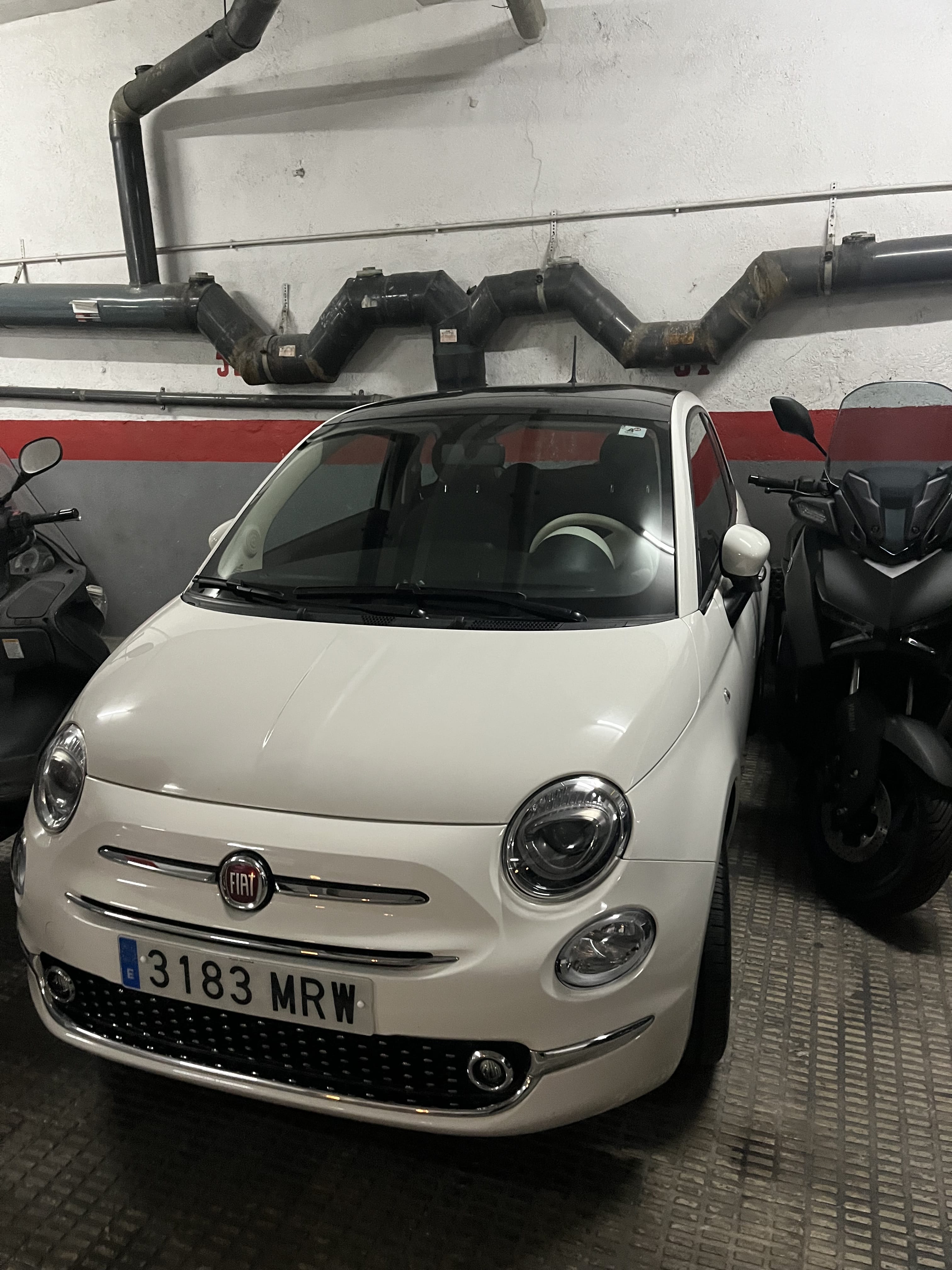 Fiat 500 C Híbrido avec Android Auto