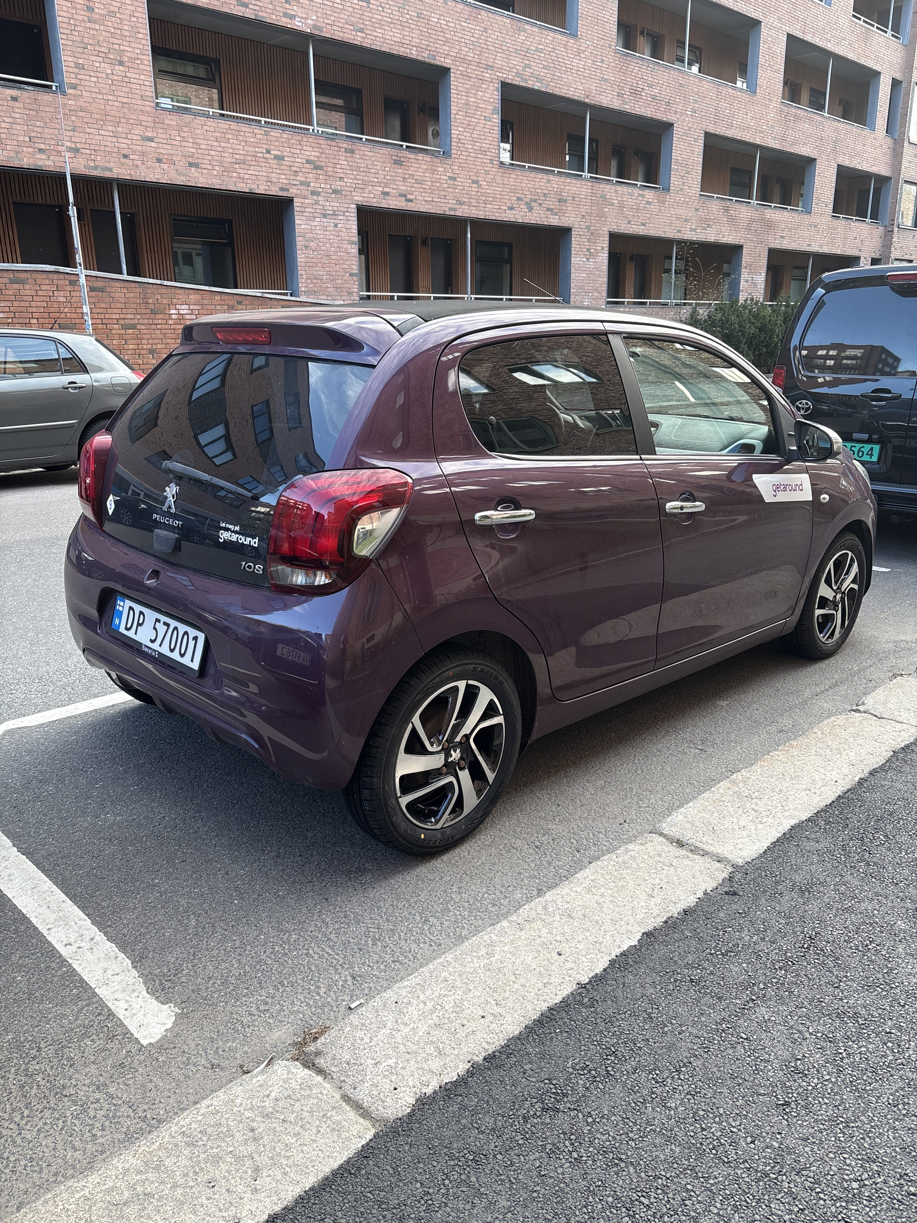 Peugeot 108 med Bluetooth audio