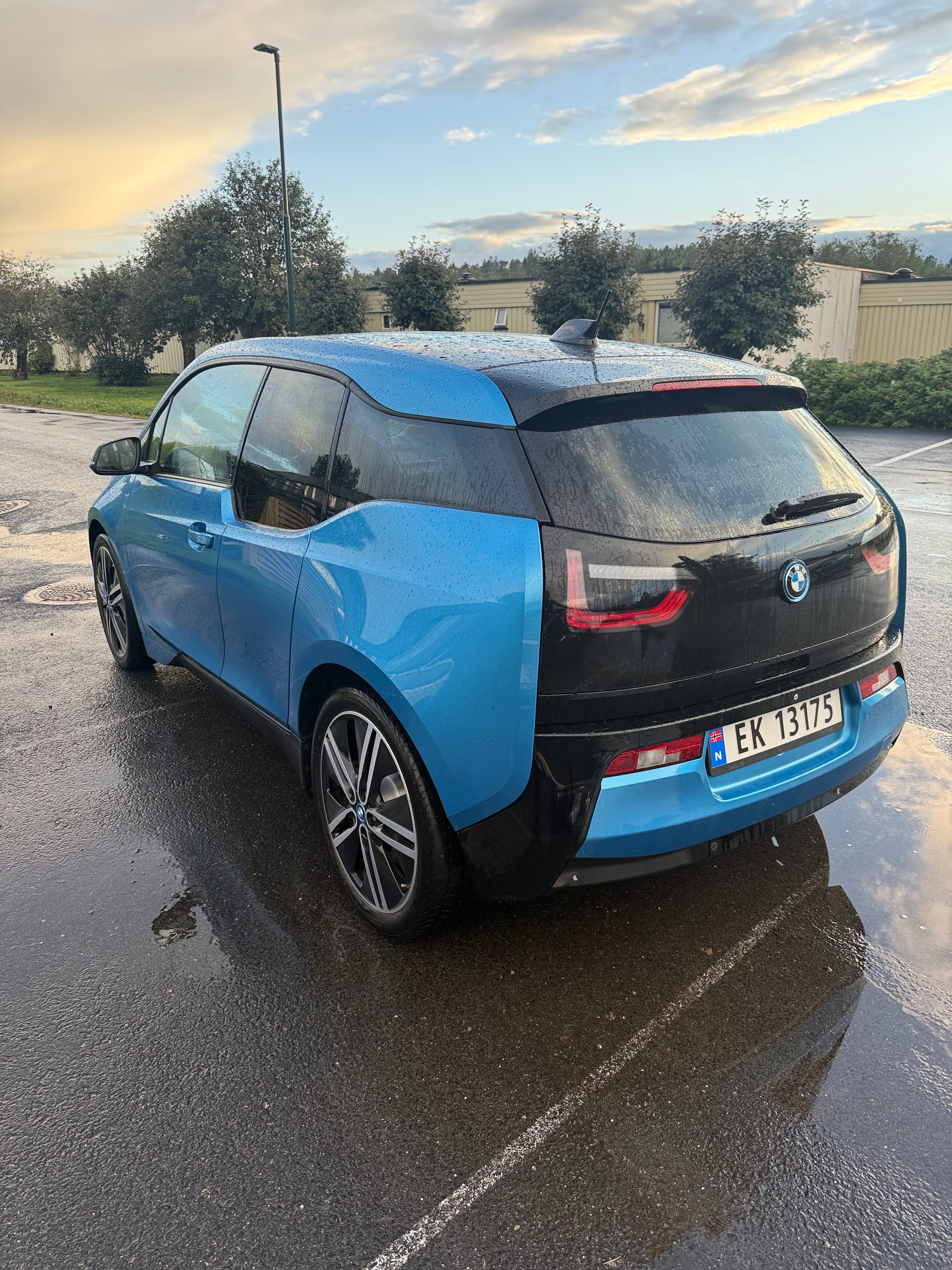 BMW i3 med Ryggekamera