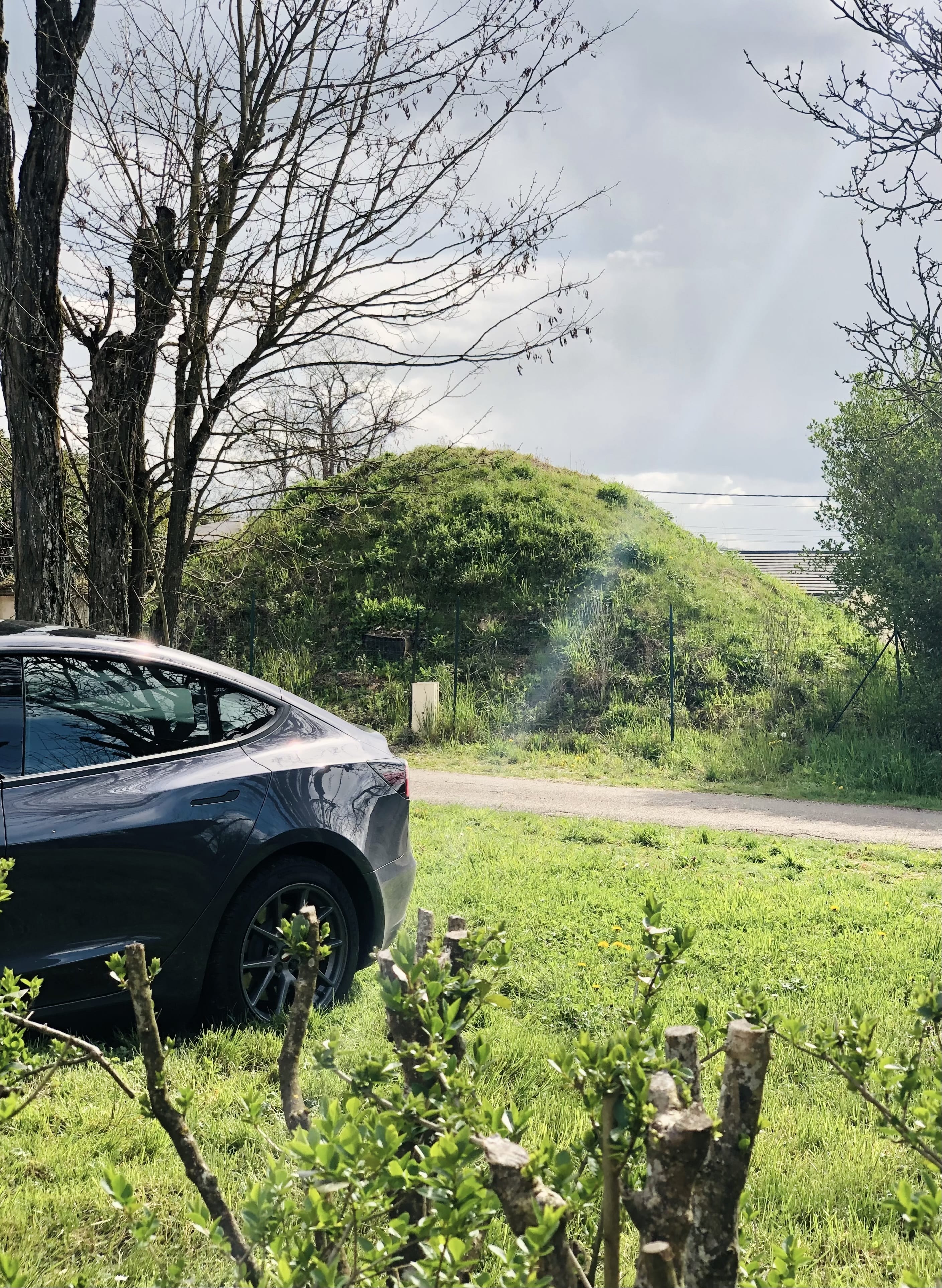 Tesla Model 3 avec Dashcam