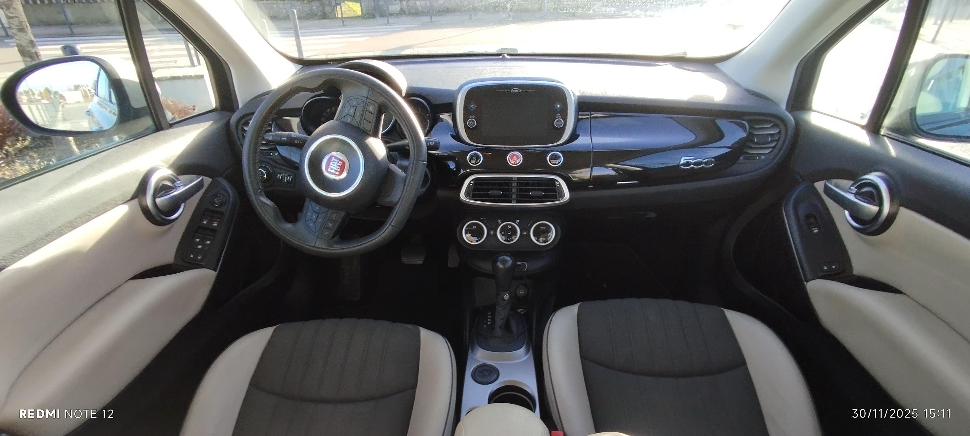 Fiat 500 X Lounge Boite Auto avec Régulateur de vitesse