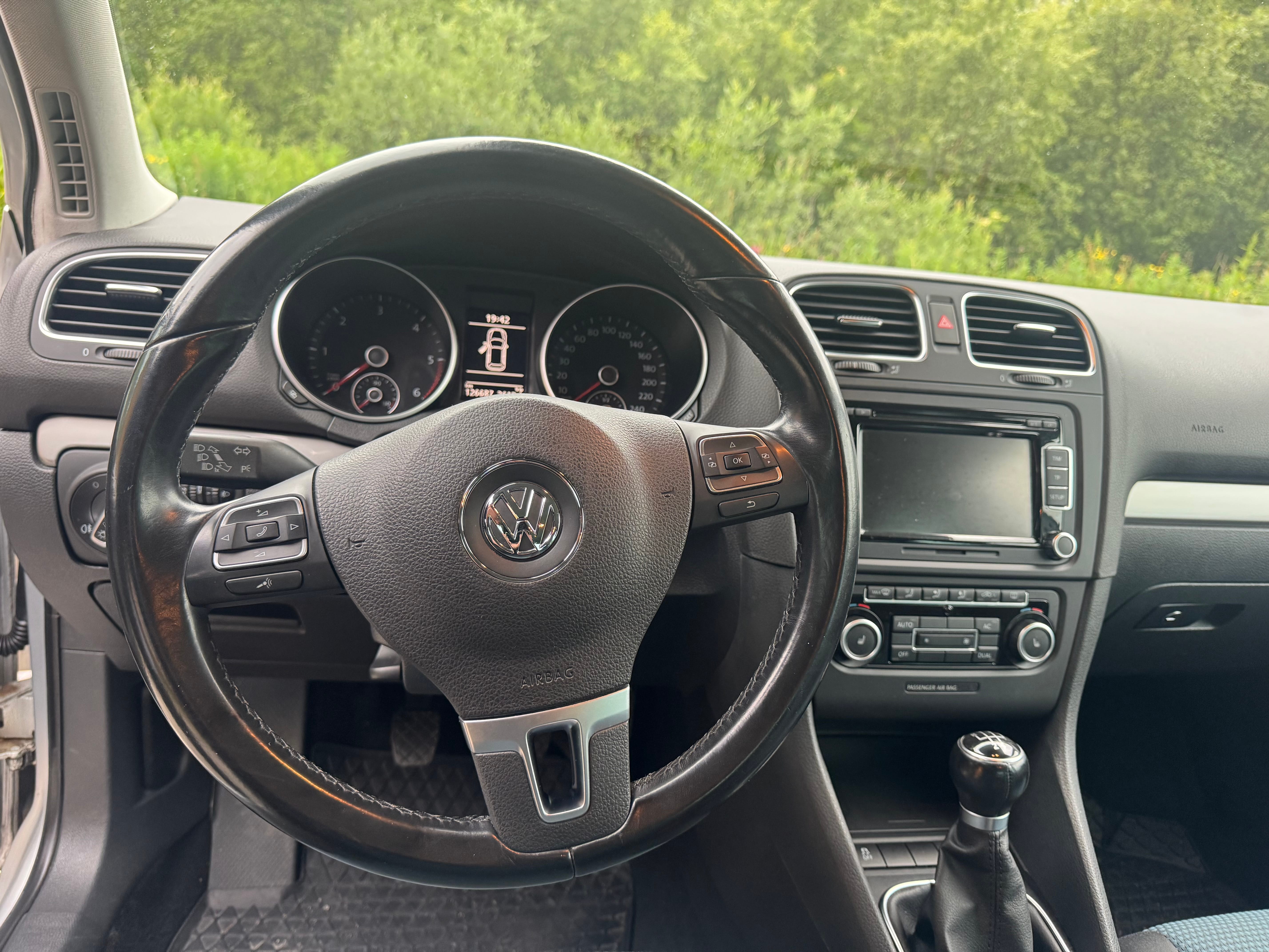 Volkswagen Golf TDI med USB ladeuttak